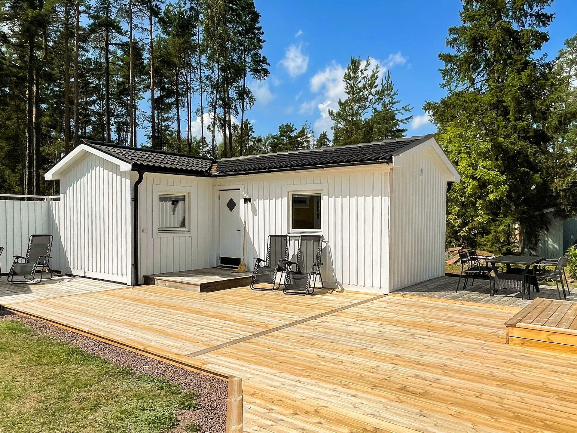 Licht vakantiehuis op Oknö met sauna, vlakbij zee en golfbaan - foto 4