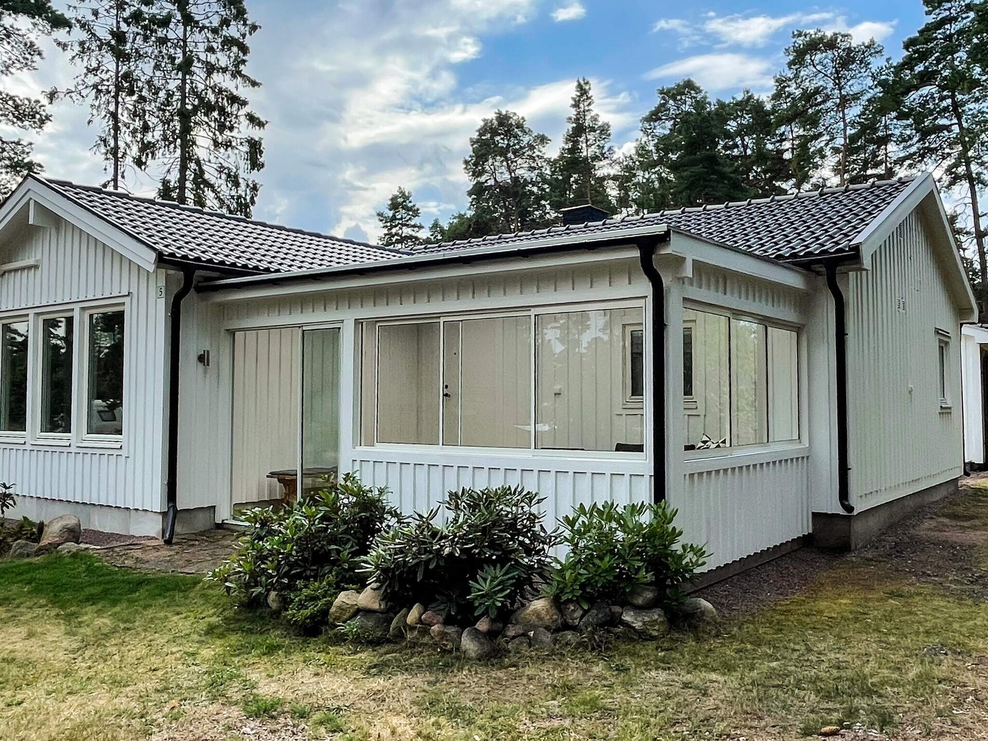 Licht vakantiehuis op Oknö met sauna, vlakbij zee en golfbaan - foto 8