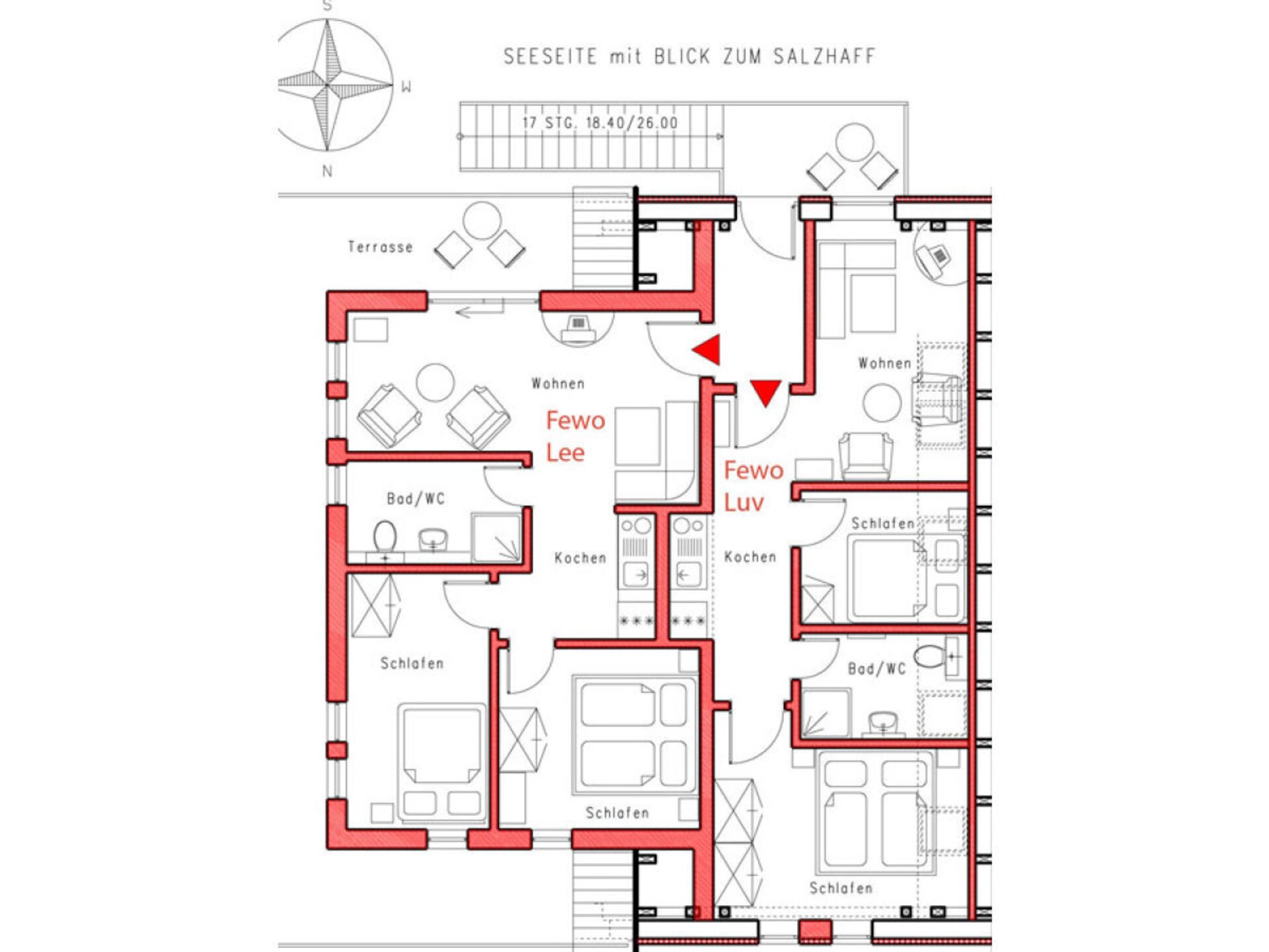 Rerik appartement met direct zicht op de Oostzee voor 4 personen - foto 21