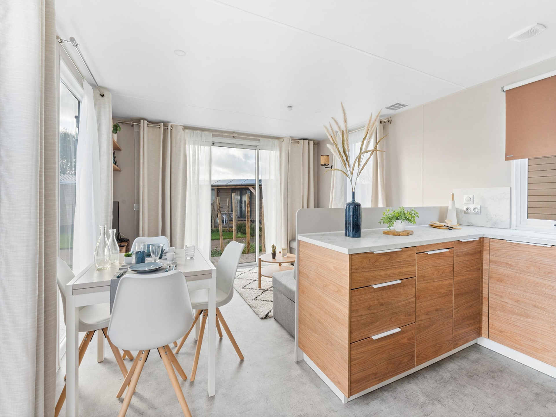 Op 500 m van zee: licht 4-persoons chalet in Blankenberge - foto 18