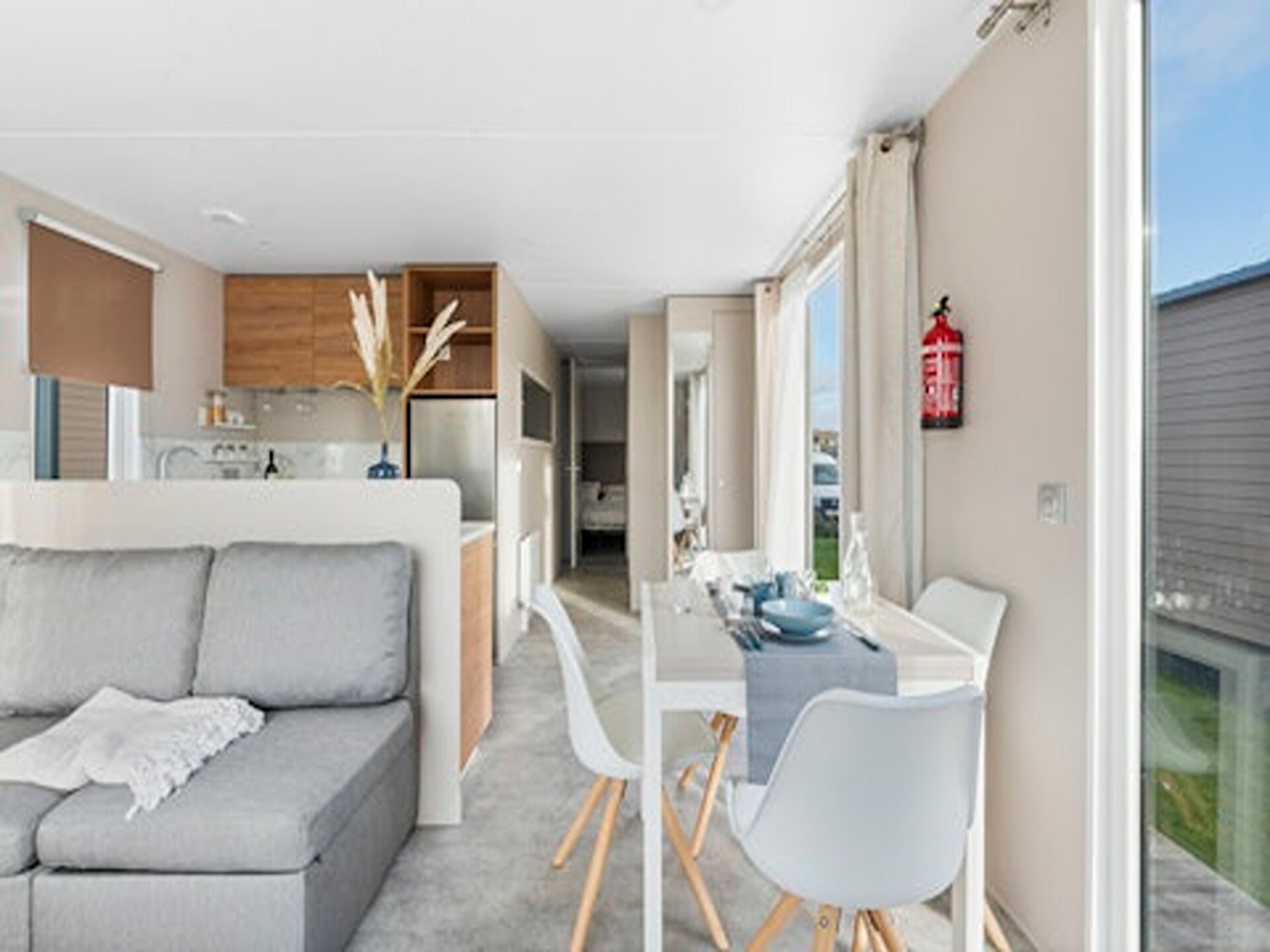 Op 500 m van zee: licht 4-persoons chalet in Blankenberge - foto 16