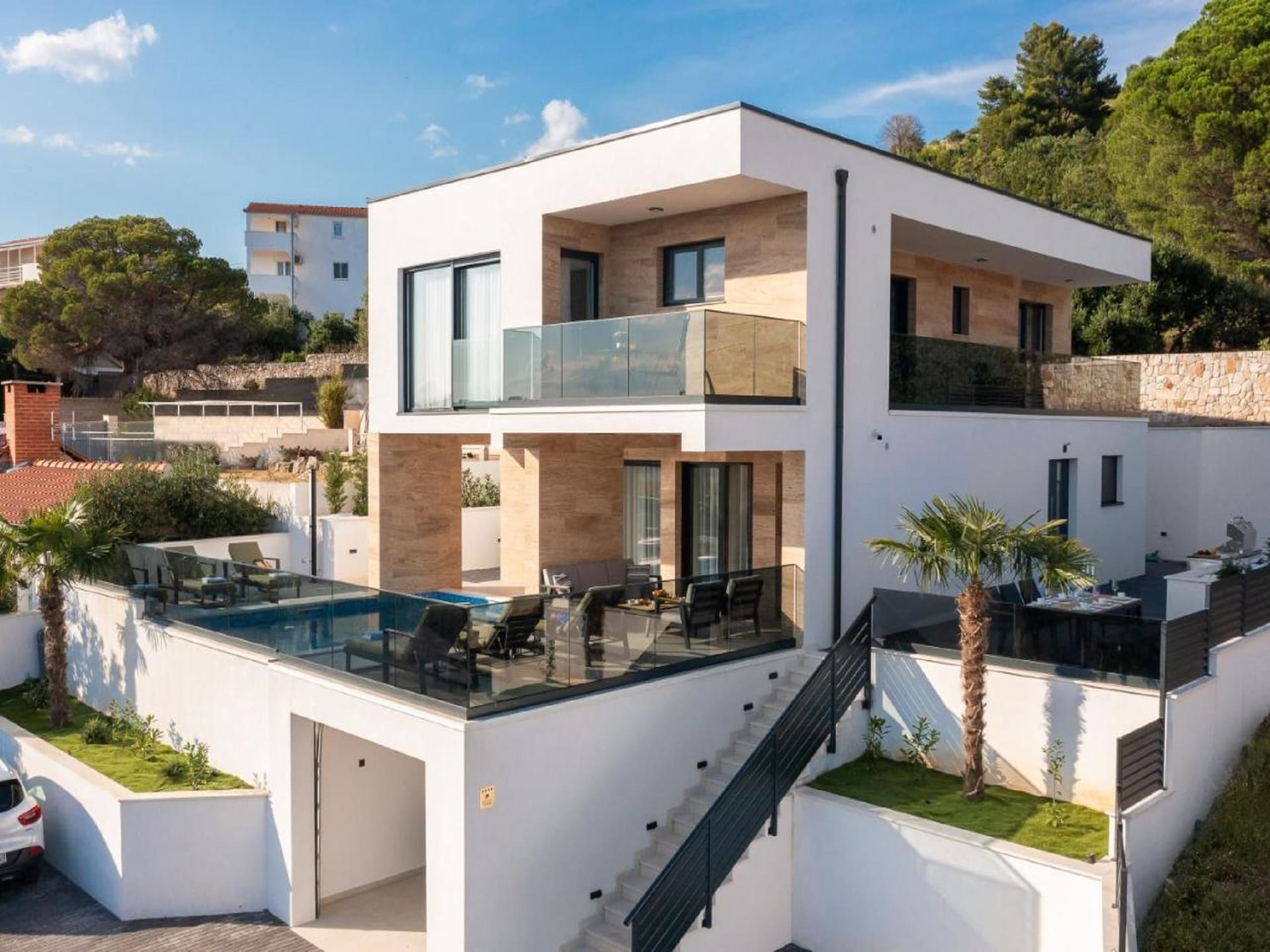8-persoons luxe villa met privézwembad in Trogir - foto 18