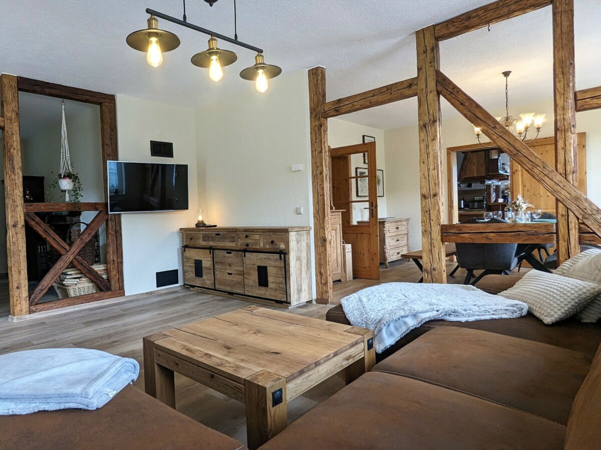Vakantiehuis voor 9 personen aan de voet van kasteel Scharfenstein - foto 3