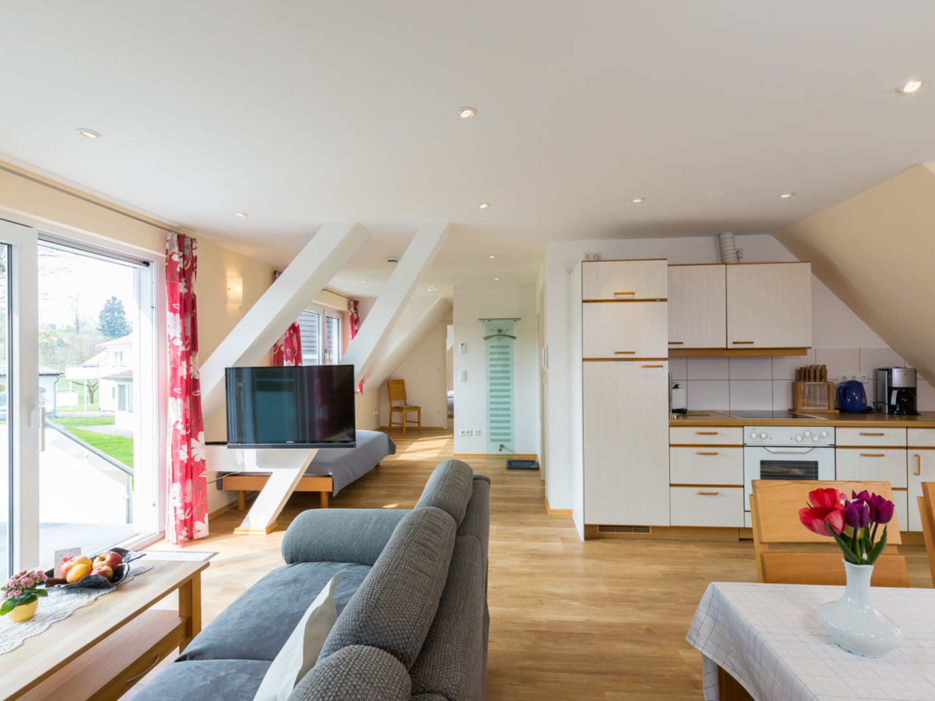 Licht vakantiehuis met balkon en tuin op 4 km van Überlingen - foto 8