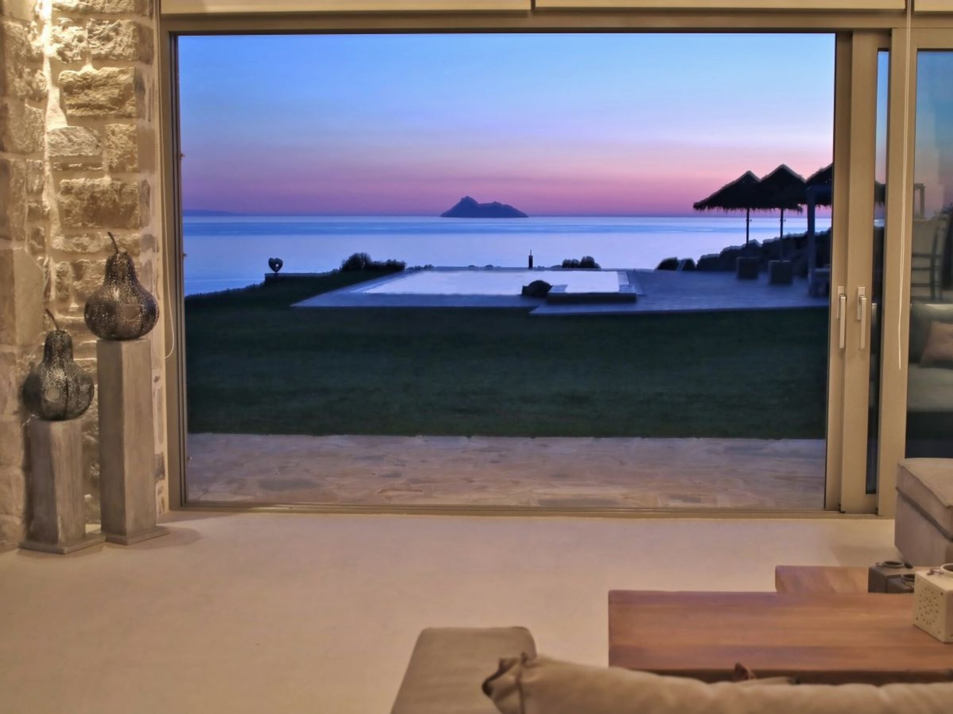 Villa met privézwembad en panoramisch uitzicht op 500 meter van zee in Pitsidia - foto 1