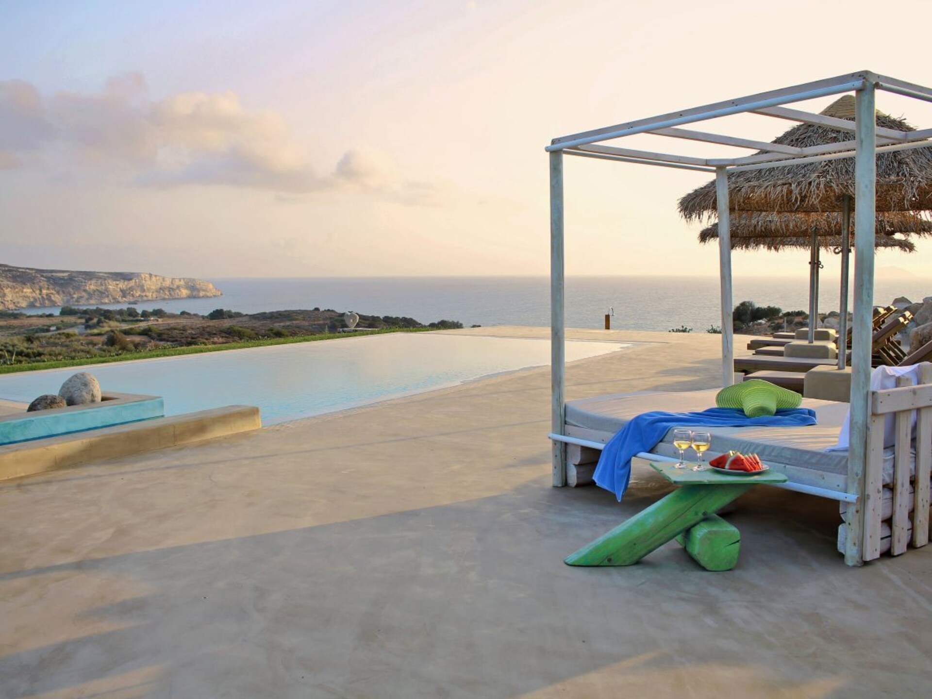 Villa met privézwembad en panoramisch uitzicht op 500 meter van zee in Pitsidia - foto 5