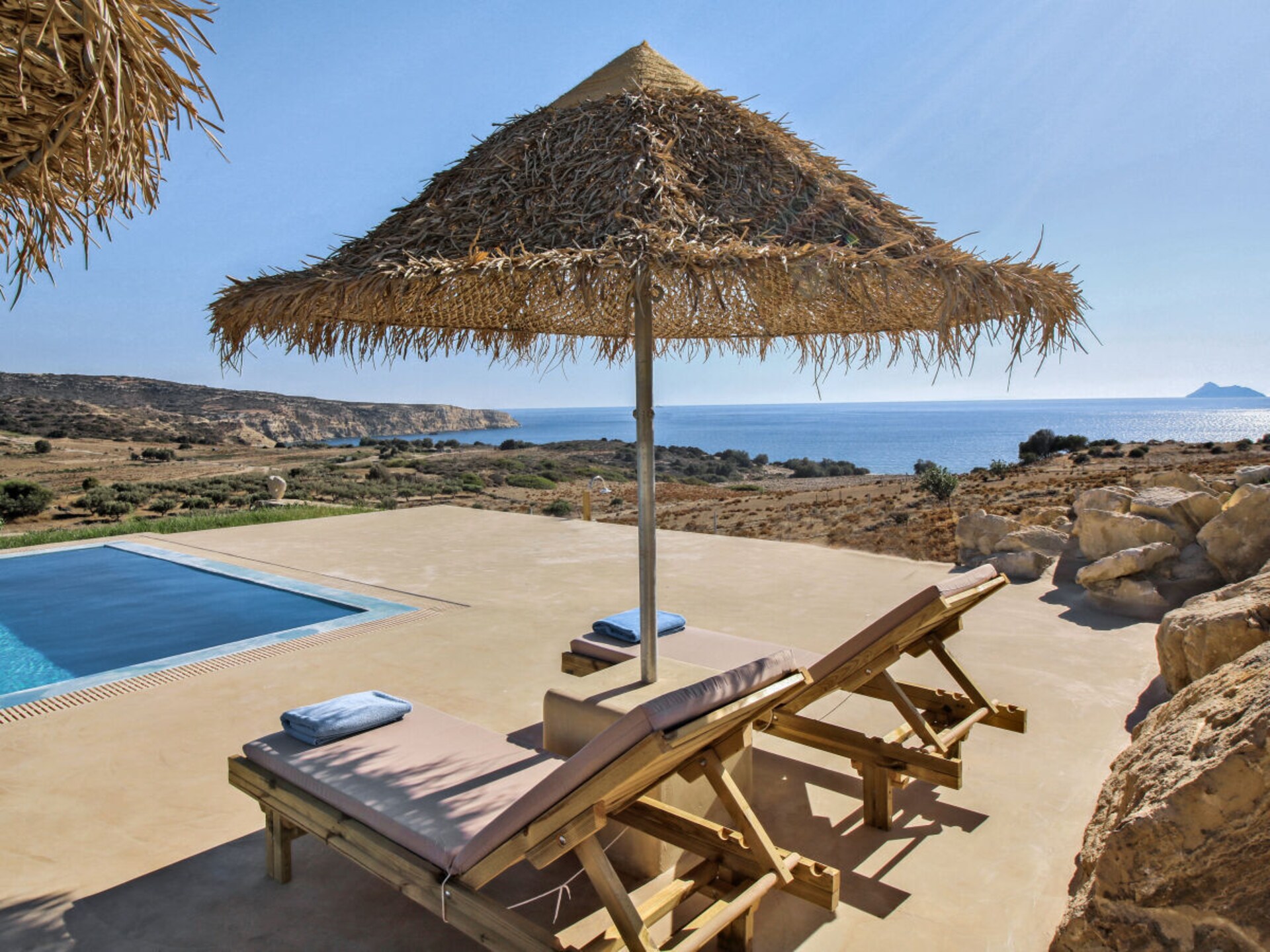 Villa met privézwembad en panoramisch uitzicht op 500 meter van zee in Pitsidia - foto 9