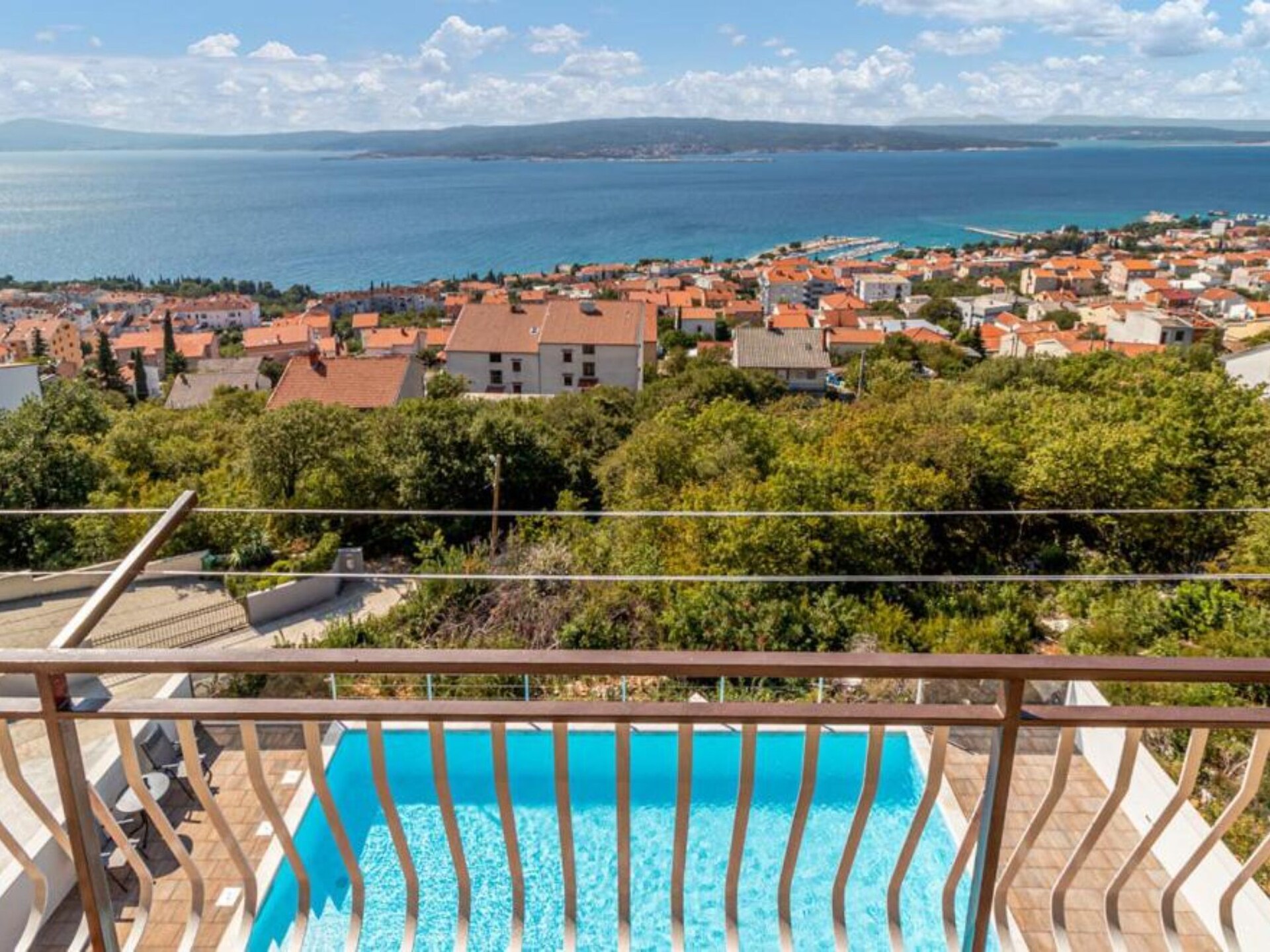 Panoramisch appartement met zeezicht en terras in Crikvenica - foto 55