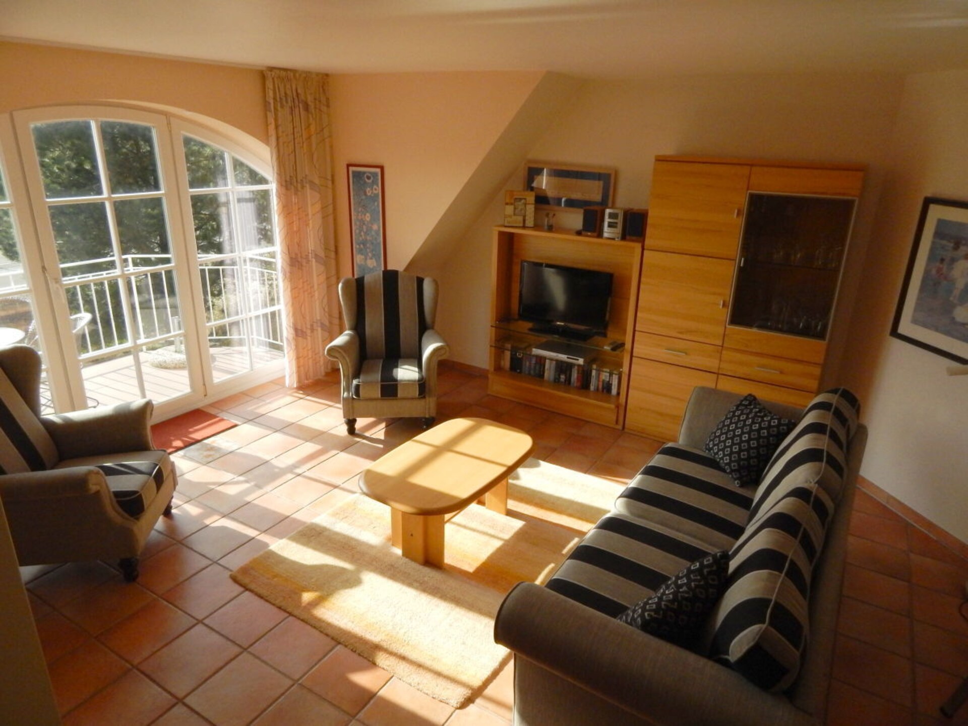 Luxe vakantiehuis met balkon in Böhler Bütendiek, dichtbij St. Peter-Ording - foto 9