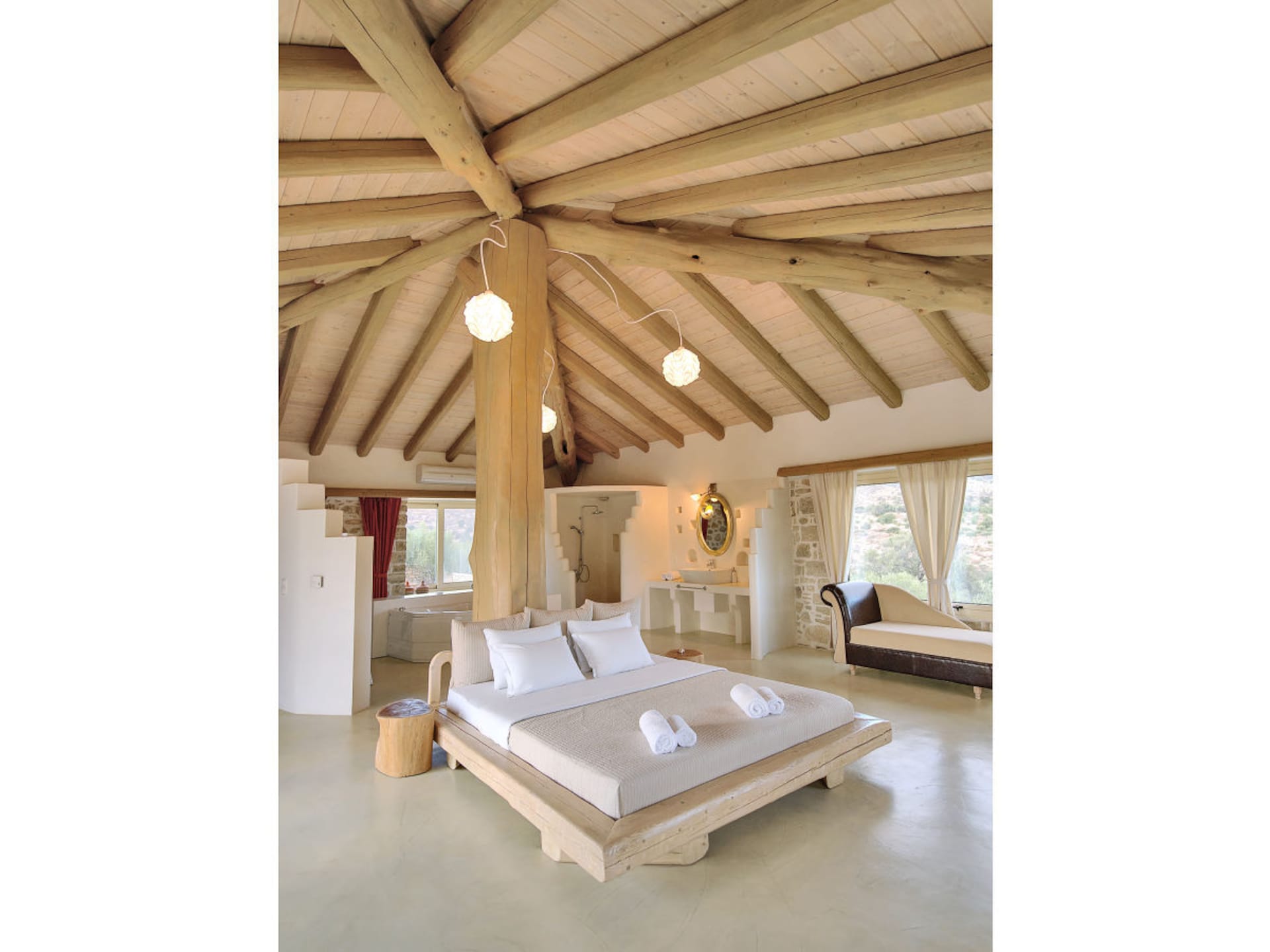 Luxe villa op Kreta met verwarmd zwembad, 3 slaapkamers en grote tuin - foto 12