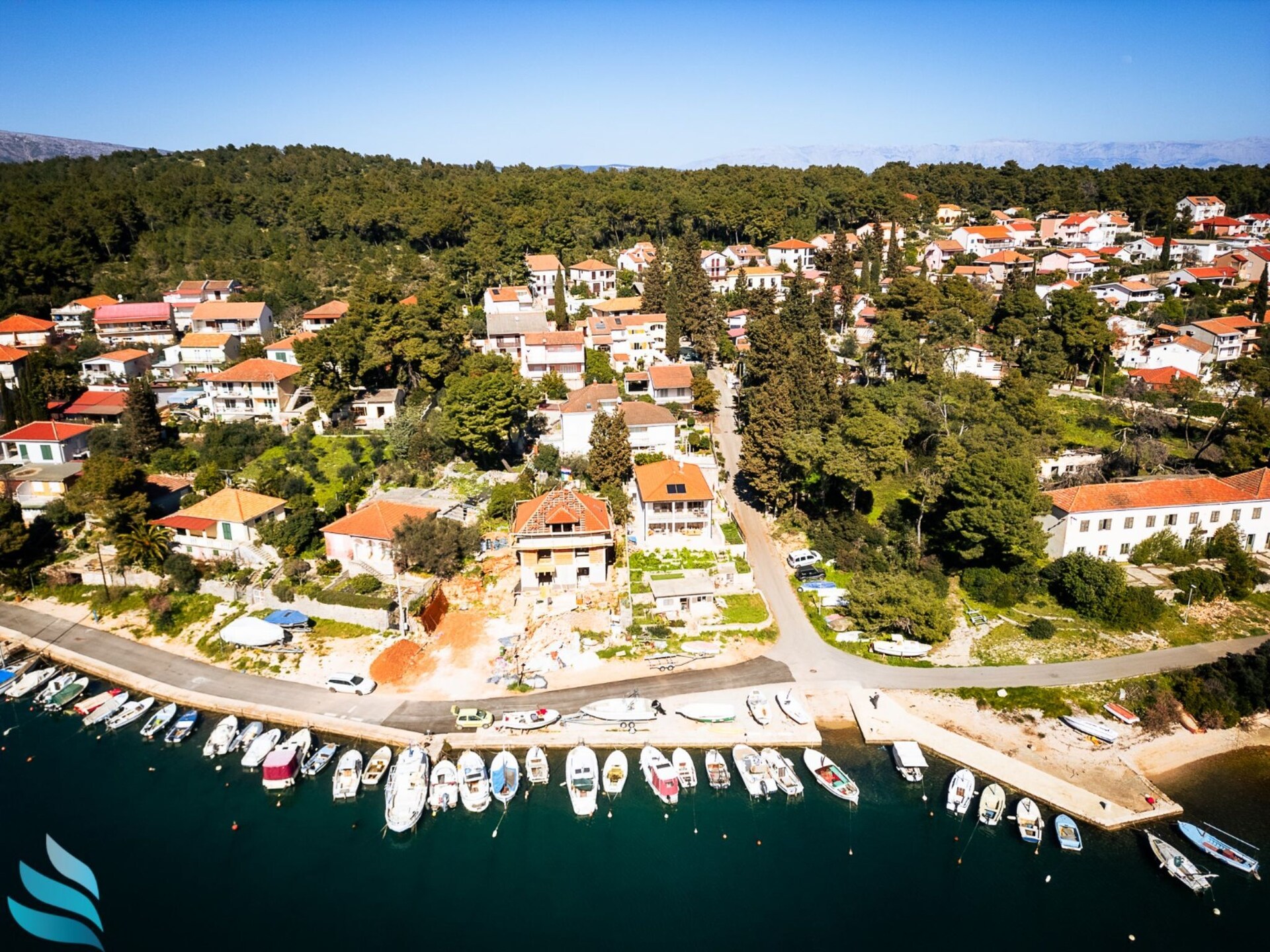 Appartement met balkon en zeezicht in Vrboska, vlak bij het strand - foto 8