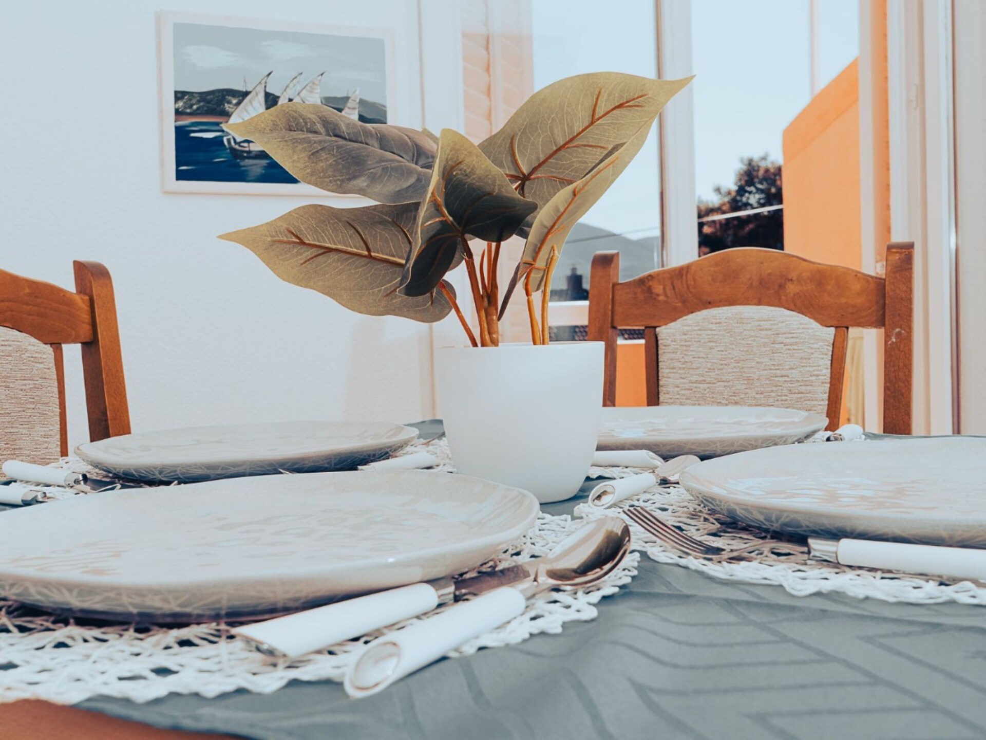 Aan het strand: Superior appartement met zeezicht in Vrboska - foto 8