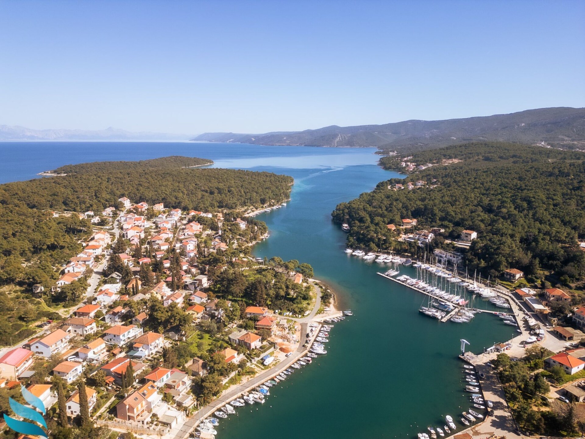 Aan het strand: Superior appartement met zeezicht in Vrboska - foto 6
