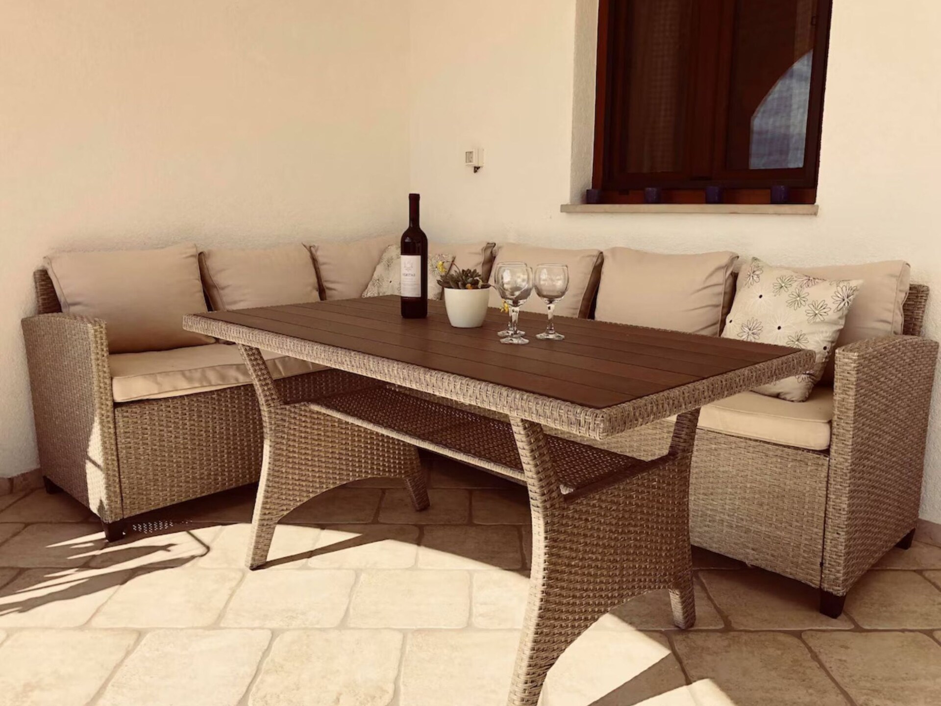 Villa Oliva in Gruda: Rustige villa met zwembad en terras - foto 3