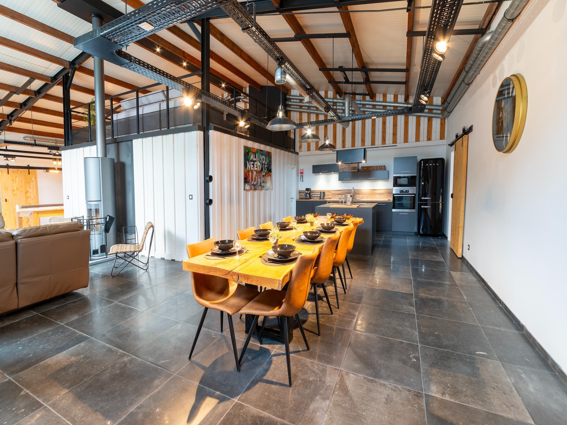 Gite à la ferme avec Piscine intérrieur sauna et bains à remous - foto 10
