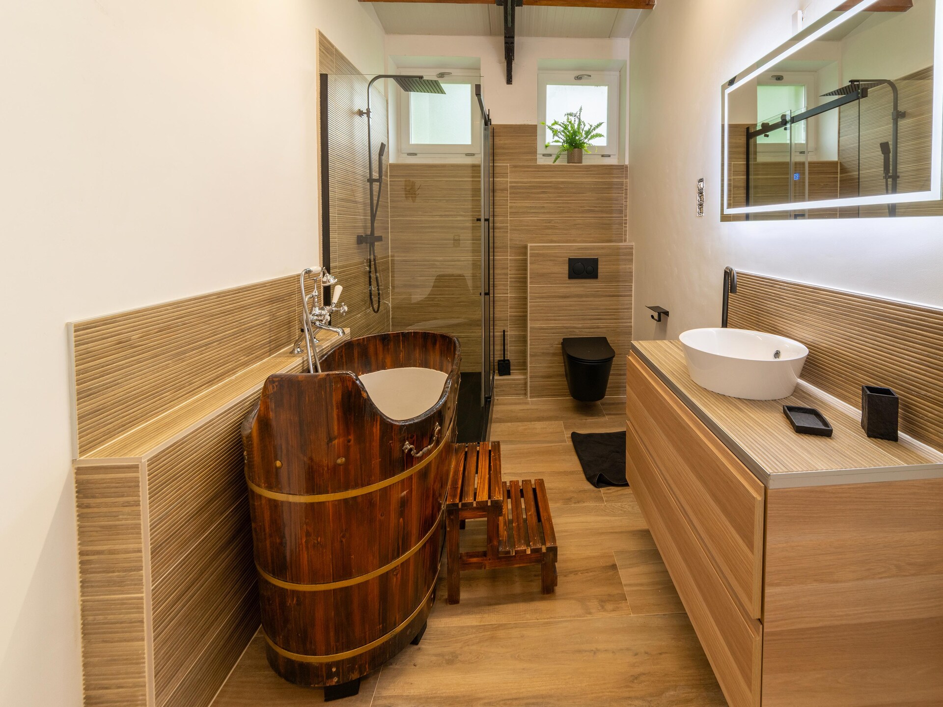 Gite à la ferme avec Piscine intérrieur sauna et bains à remous - foto 27