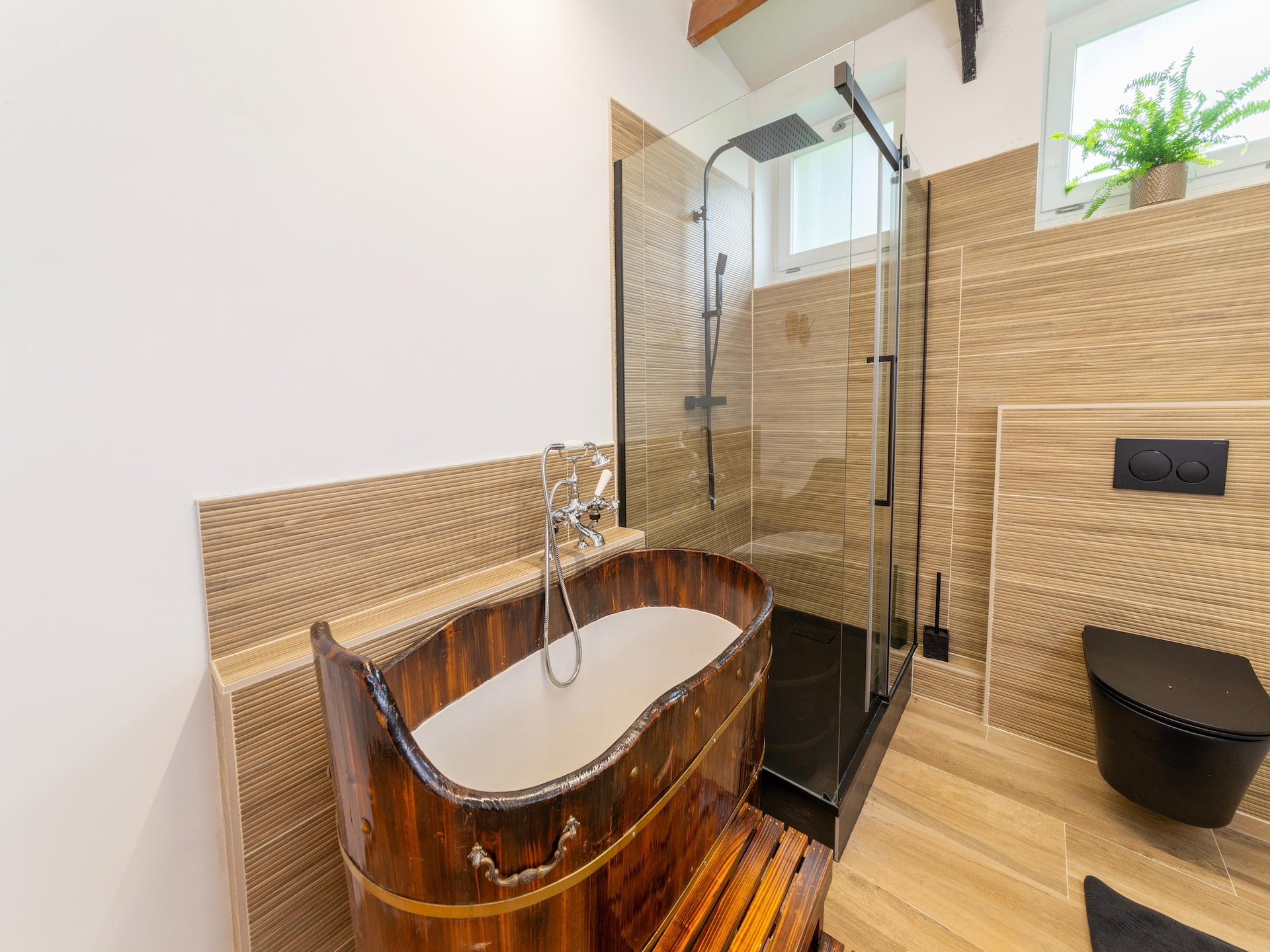 Gite à la ferme avec Piscine intérrieur sauna et bains à remous - foto 32