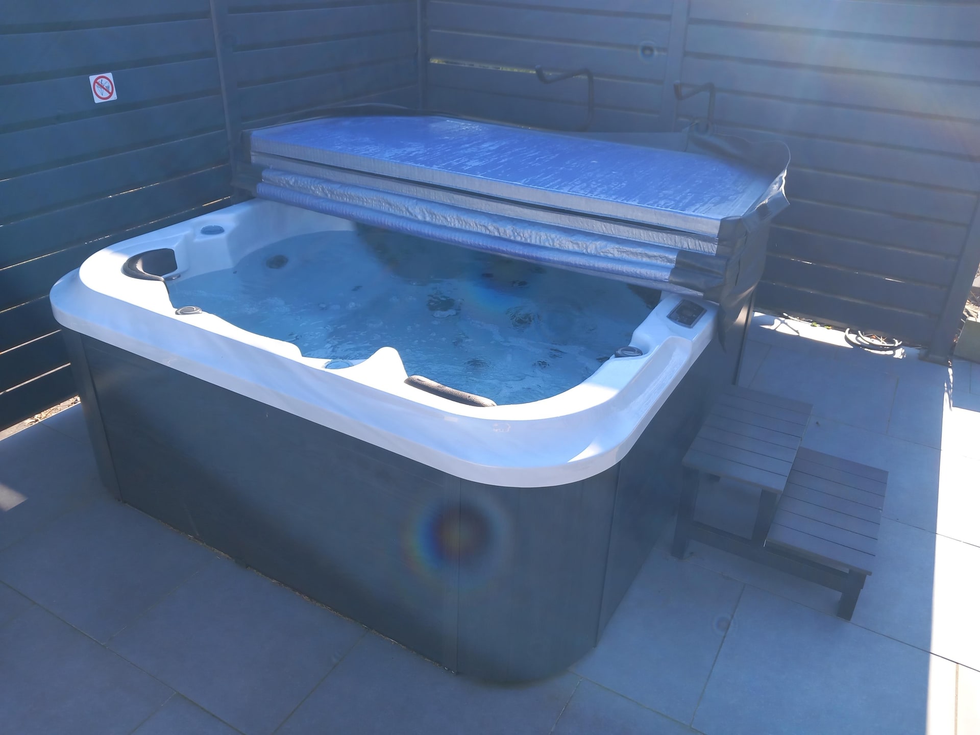 Gite à la ferme avec Piscine intérrieur sauna et bains à remous - foto 40