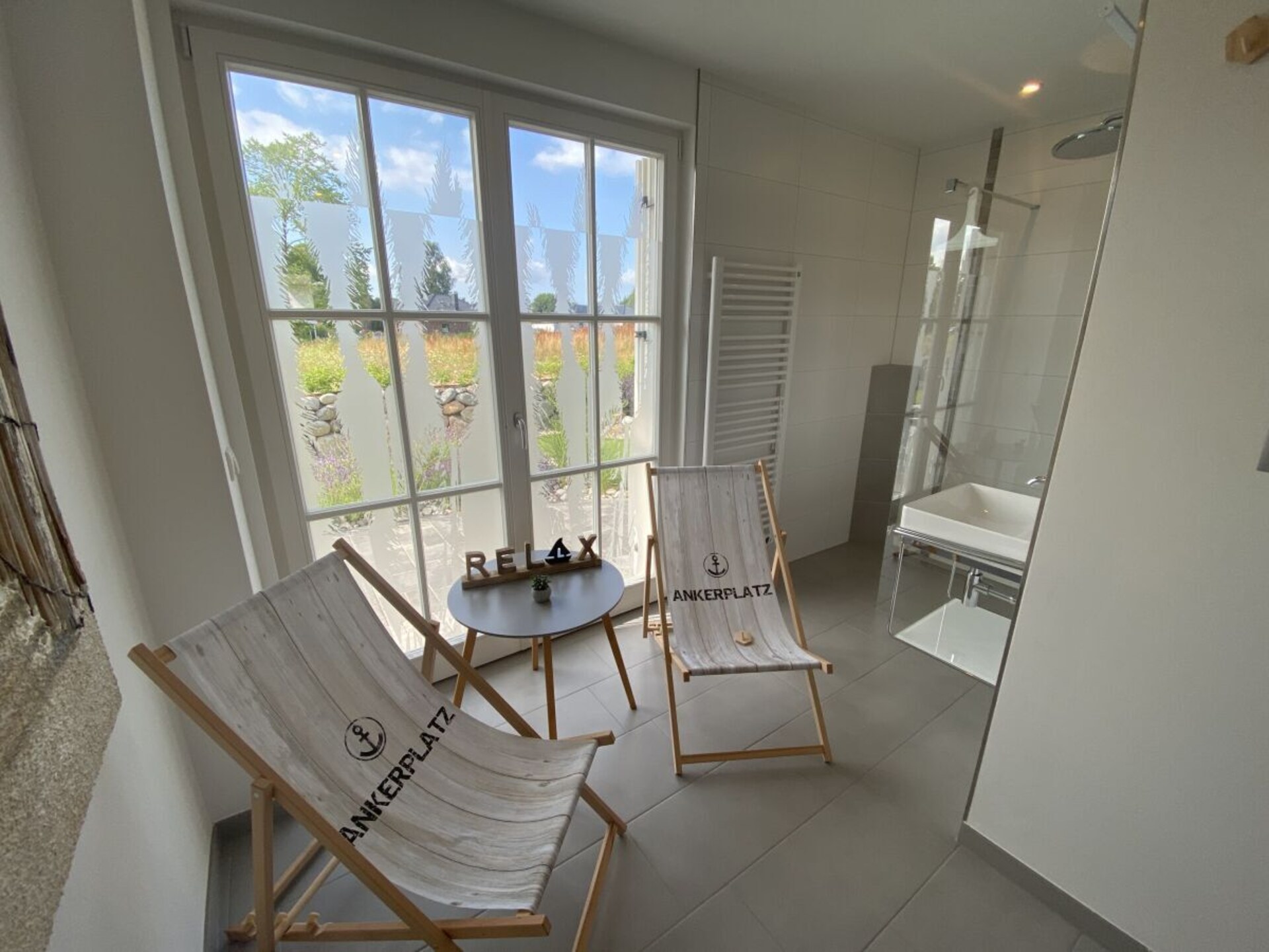 Exclusief rietgedekt vakantiehuis met sauna, open haard en zeezicht in Parow - foto 17
