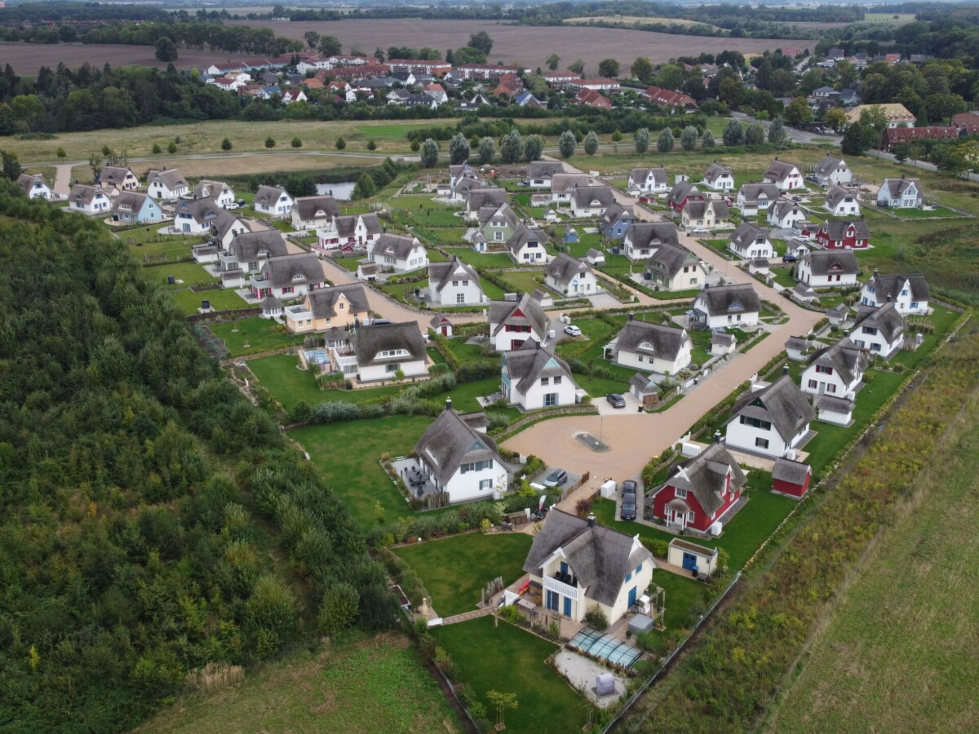 Exclusief rietgedekt vakantiehuis met sauna en zeezicht in Kramerhof - foto 8