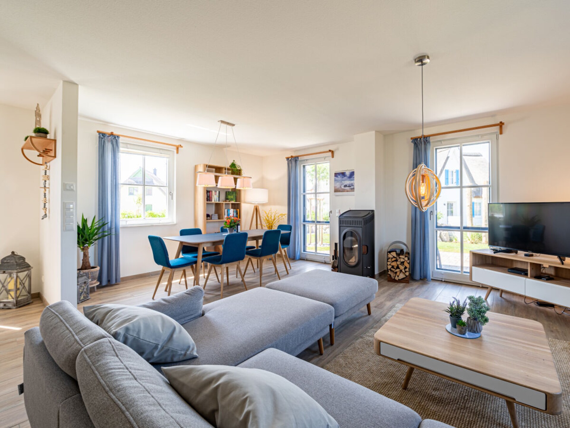 Exclusief rietgedekt vakantiehuis met sauna en zeezicht in Kramerhof - foto 10