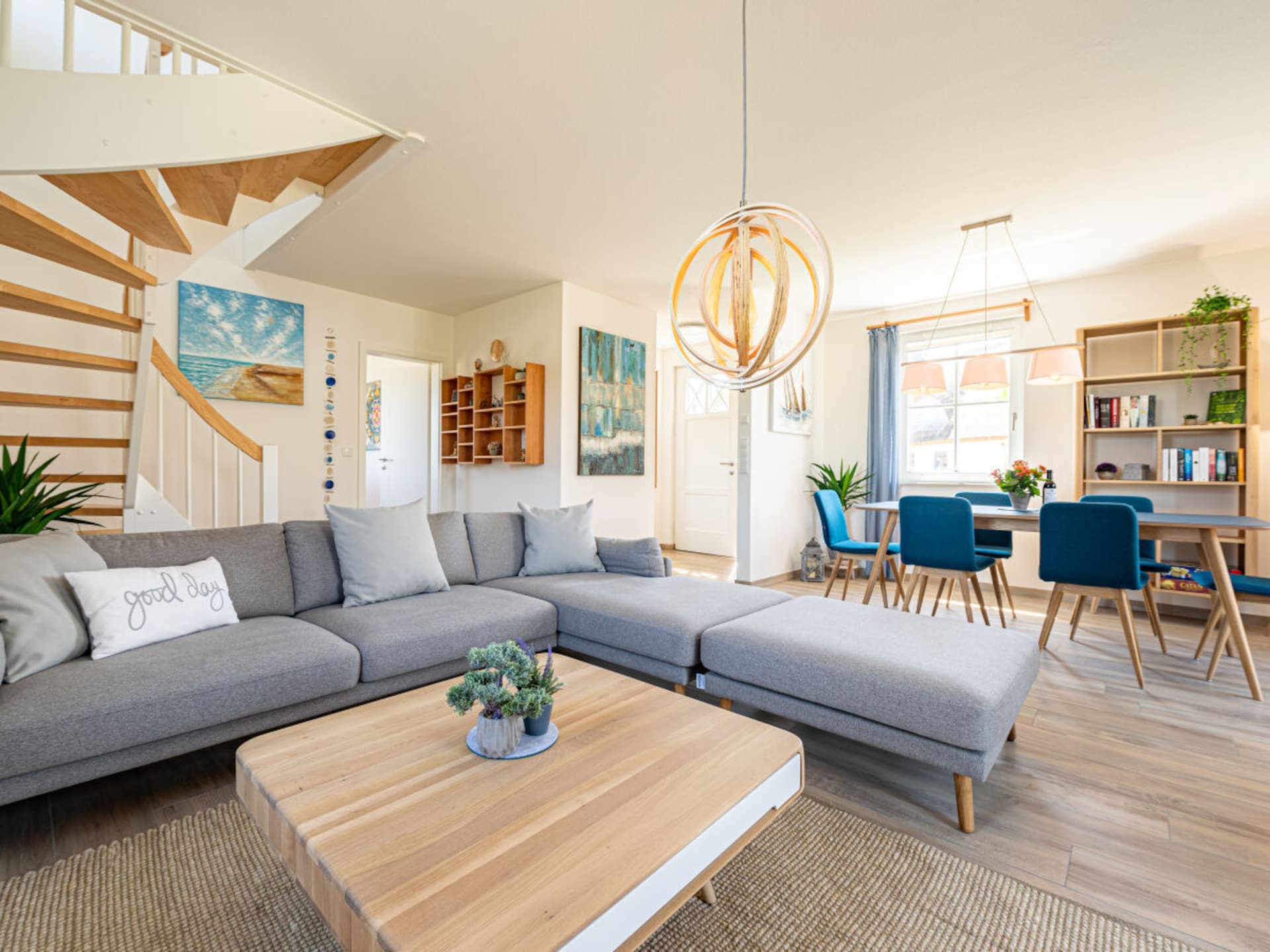 Exclusief rietgedekt vakantiehuis met sauna en zeezicht in Kramerhof - foto 11