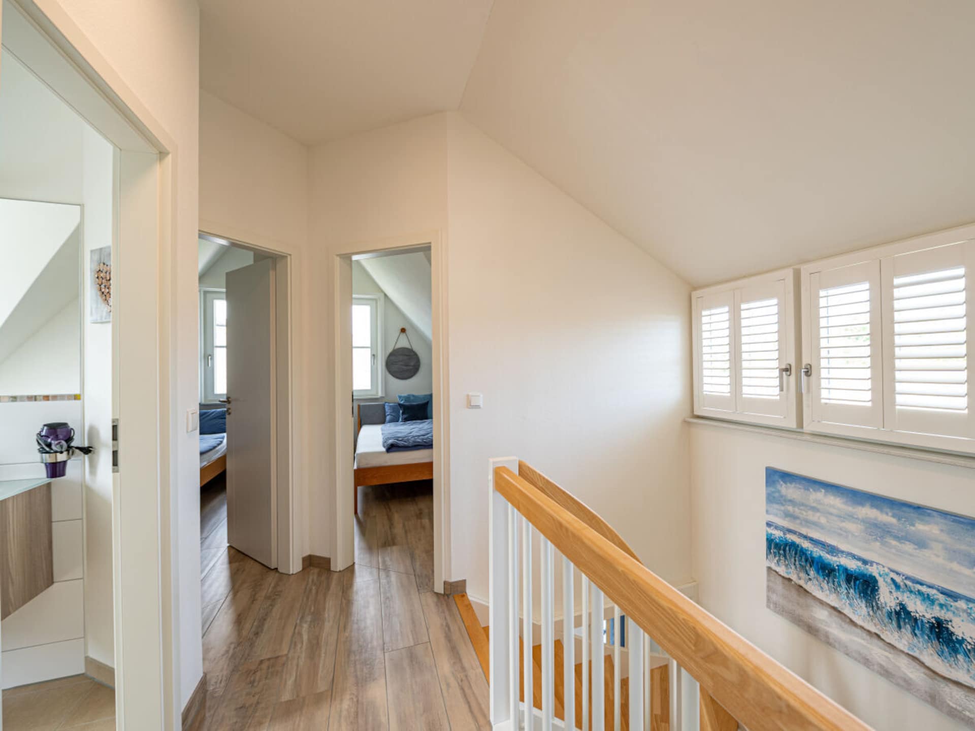 Exclusief rietgedekt vakantiehuis met sauna en zeezicht in Kramerhof - foto 22