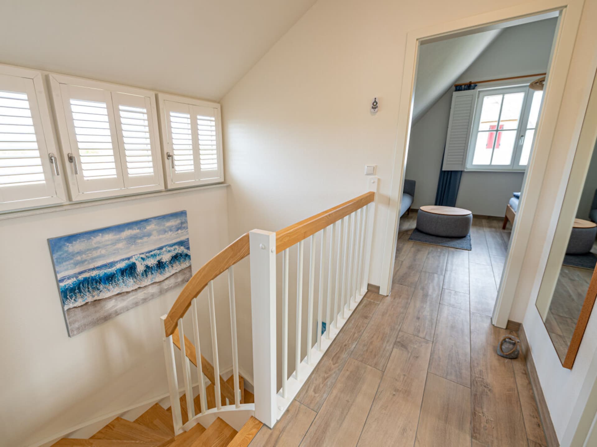Exclusief rietgedekt vakantiehuis met sauna en zeezicht in Kramerhof - foto 23