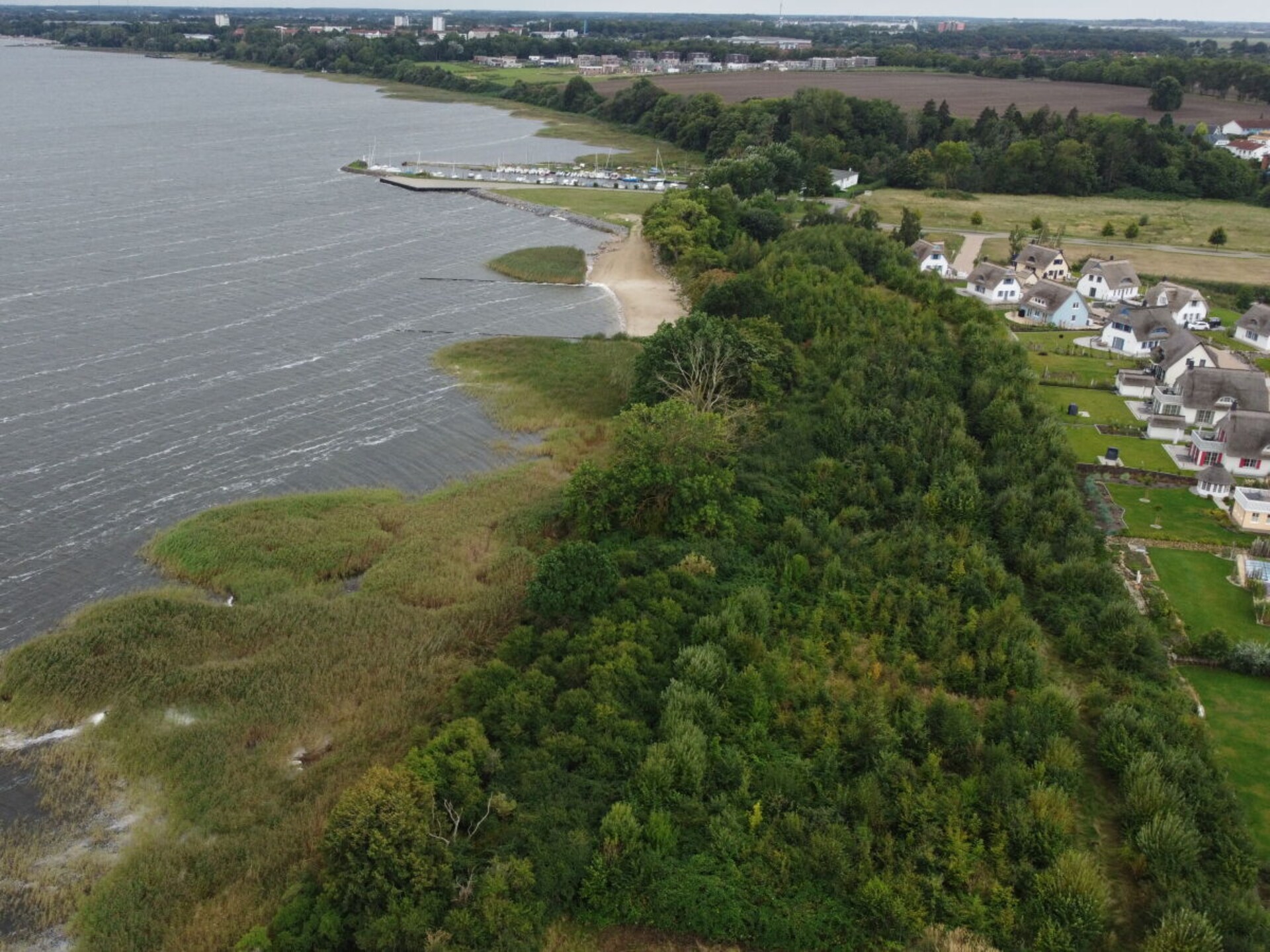 Rietgedekt vakantiehuis aan het water bij Parow met sauna en open haard - foto 2