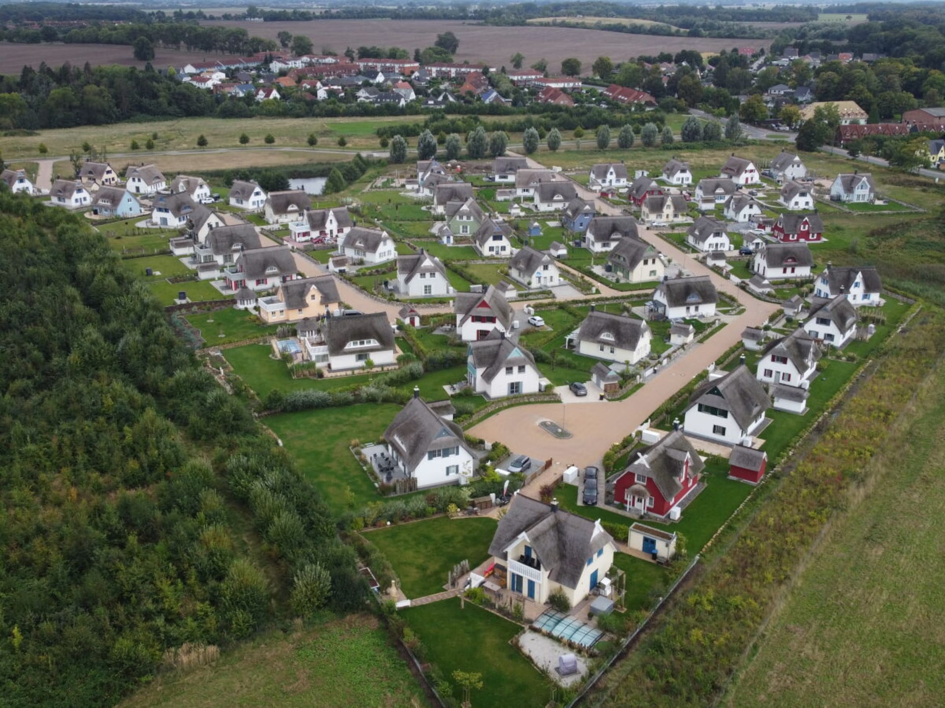 Rietgedekt vakantiehuis aan het water bij Parow met sauna en open haard - foto 3