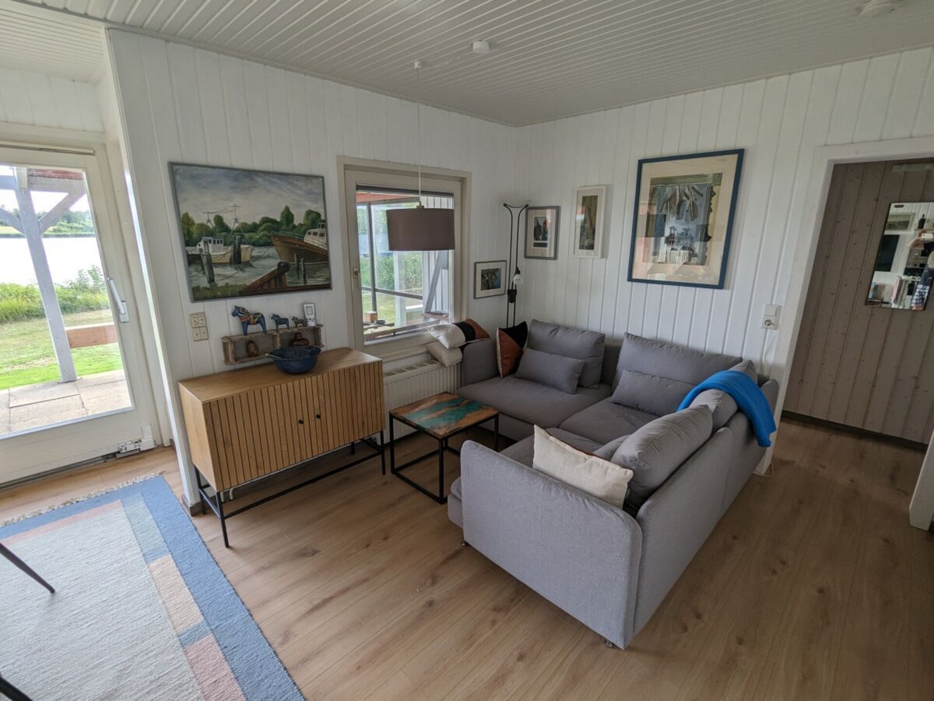 Vakantiehuis aan het water in Brodersby met eigen steiger en weids uitzicht - foto 14