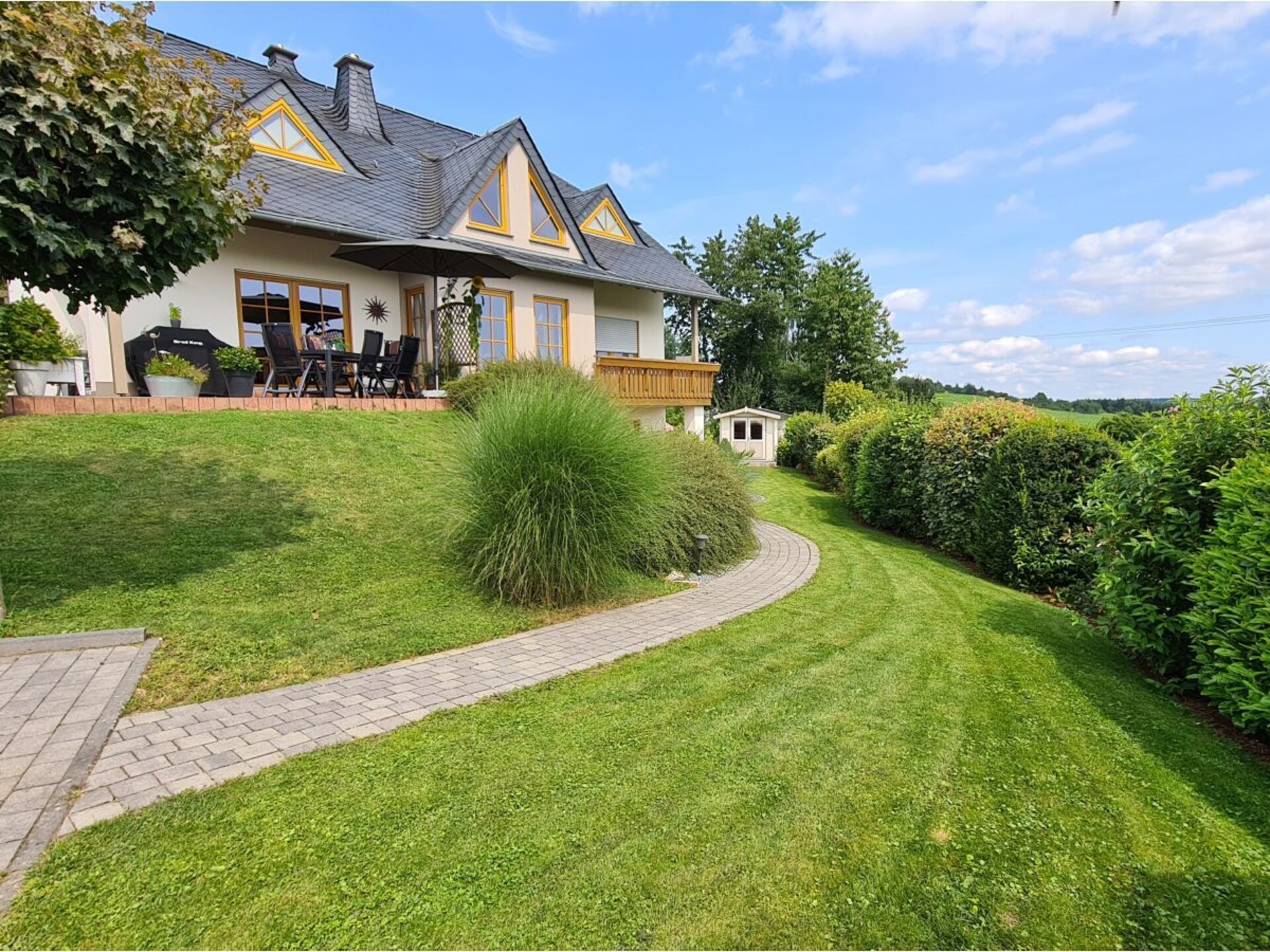 Knus appartement met WiFi op een rustige hoogte nabij Bernkastel-Kues - foto 1