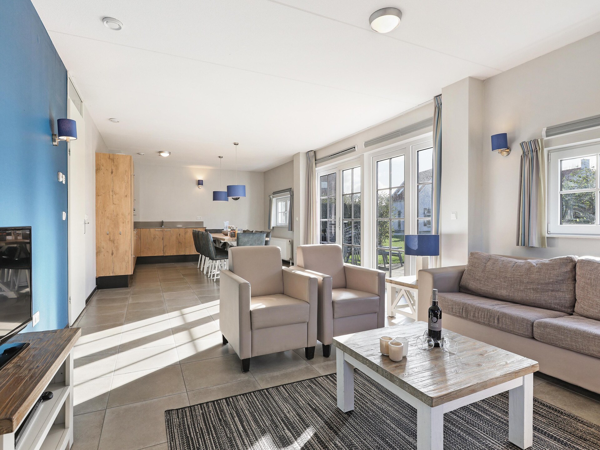 Luxe vrijstaand vakantiehuis voor 10 personen op Strand Resort Nieuwvliet-Bad - foto 2
