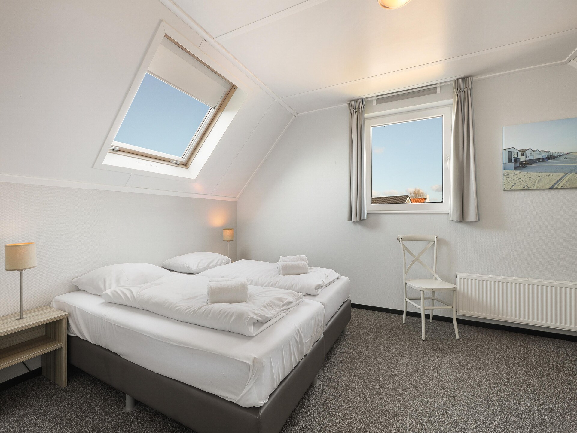 Vrijstaand vakantiehuis aan het water in Nieuwvliet, 700m van strand - foto 13