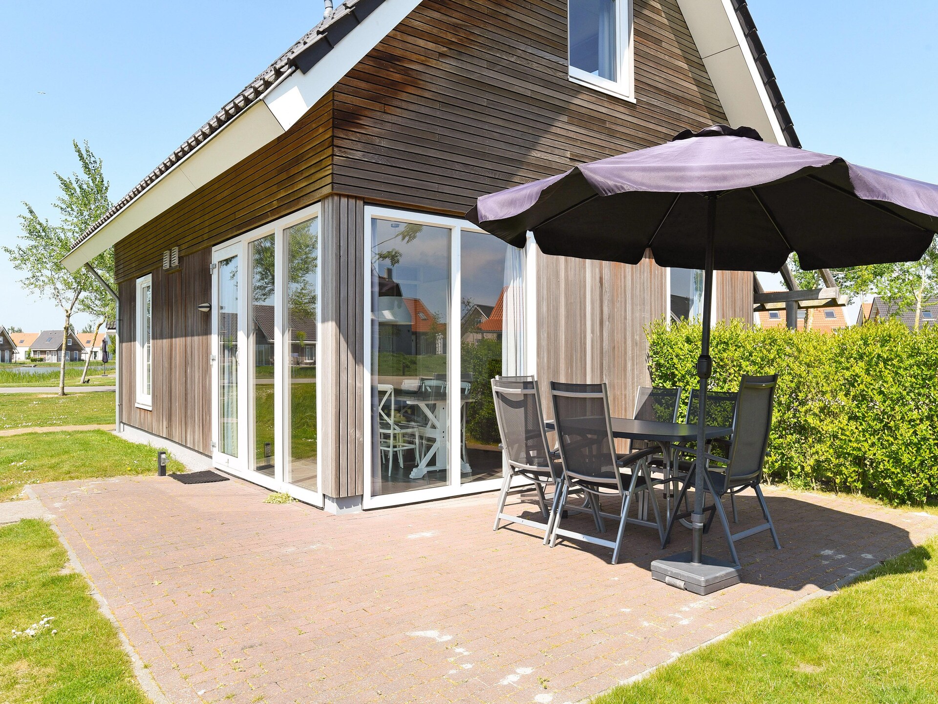 Vrijstaand vakantiehuis aan het water in Nieuwvliet, 700m van strand - foto 21