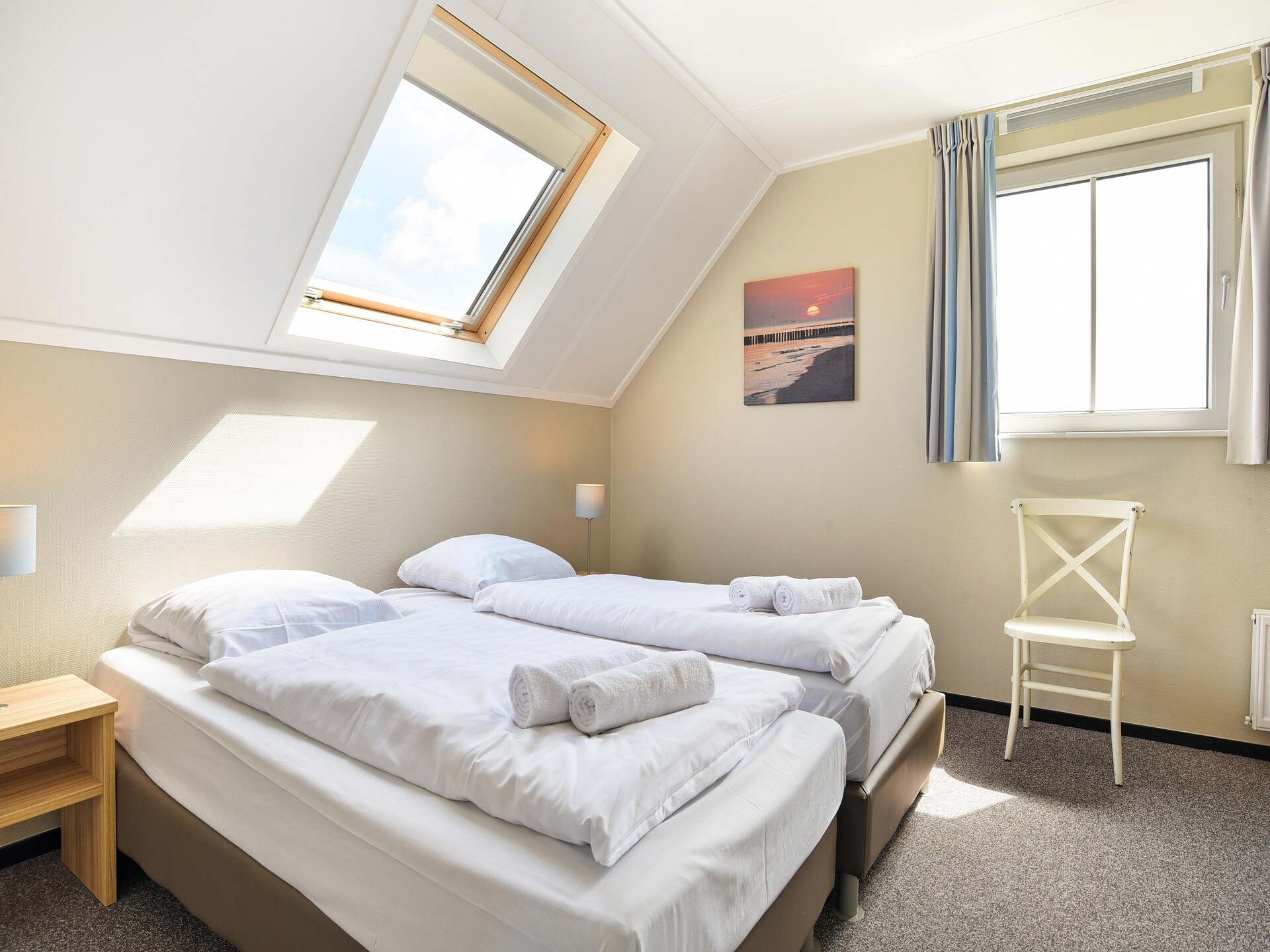 Luxe vrijstaand vakantiehuis met sauna, 700m van strand Nieuwvliet-Bad - foto 14
