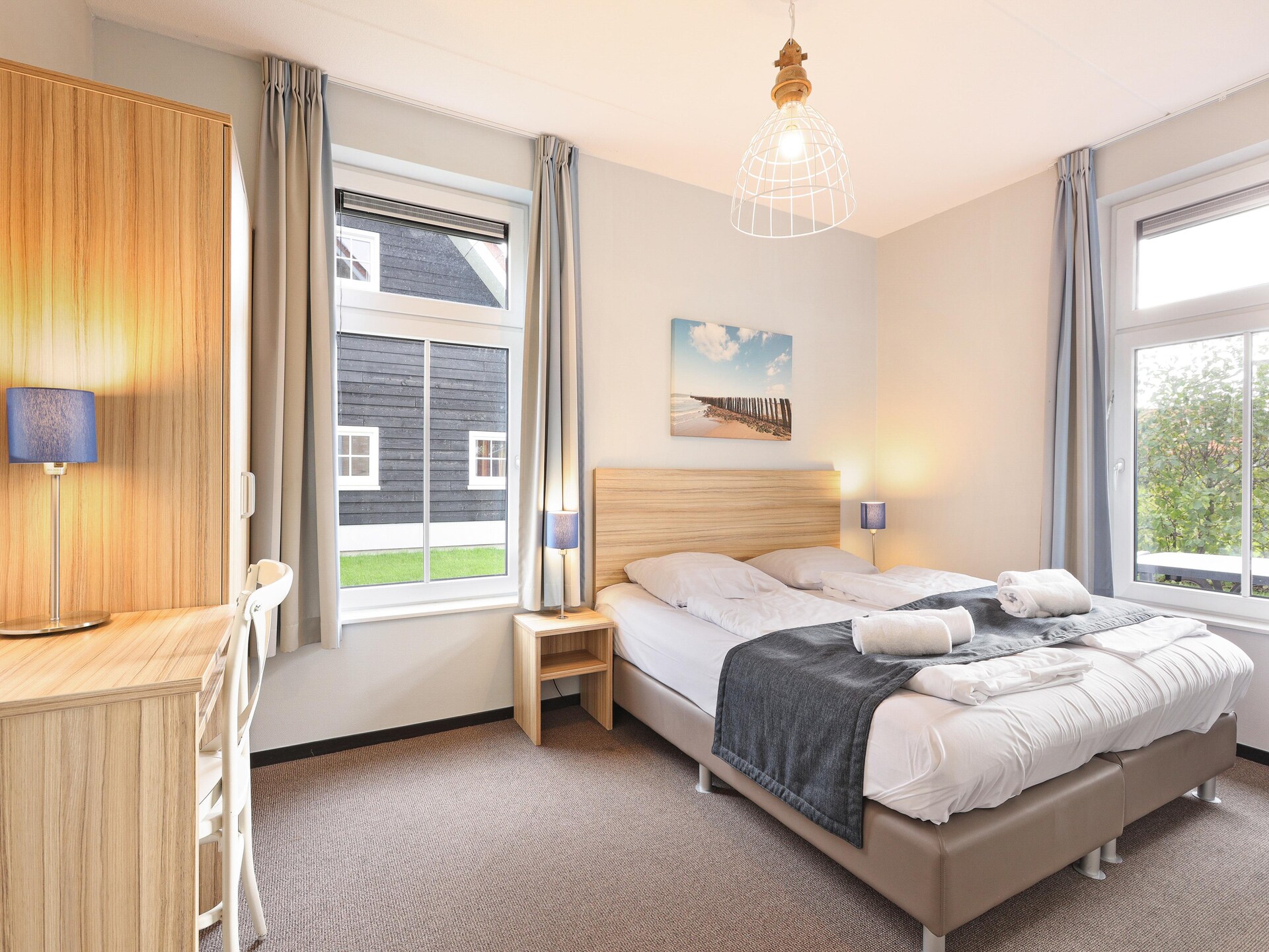 Luxe vrijstaand vakantiehuis met sauna, 700m van strand Nieuwvliet-Bad - foto 16