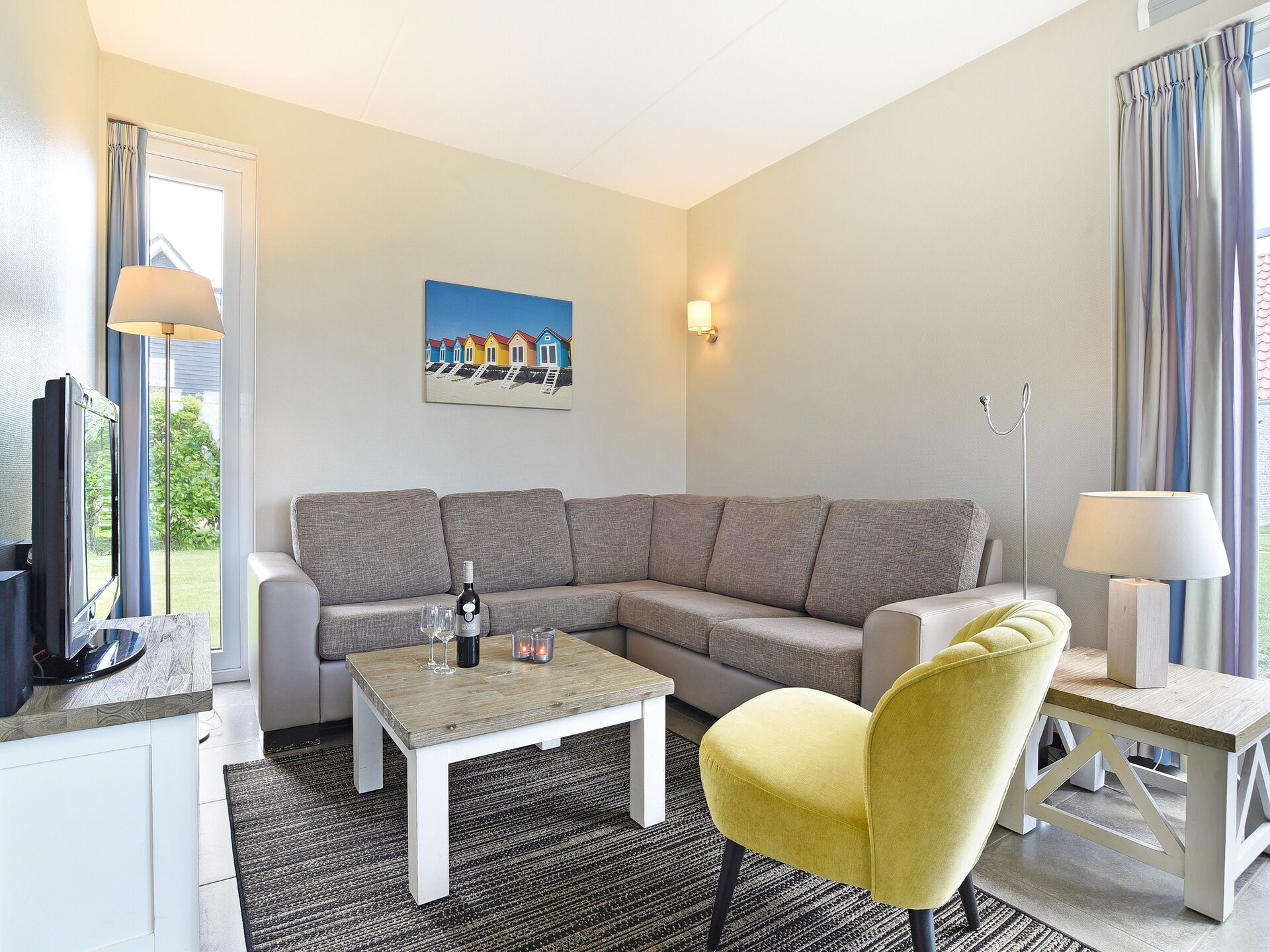 Luxe vrijstaand vakantiehuis met sauna, 700m van strand Nieuwvliet-Bad - foto 15
