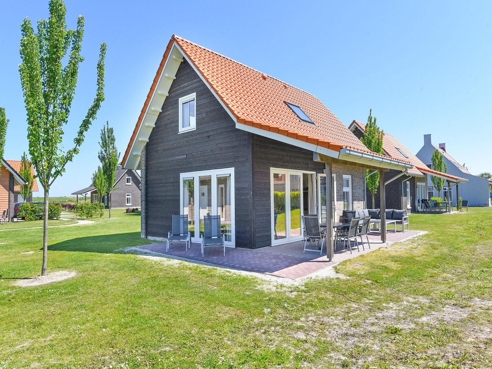 Luxe vrijstaand vakantiehuis met sauna, 700m van strand Nieuwvliet-Bad - foto 25