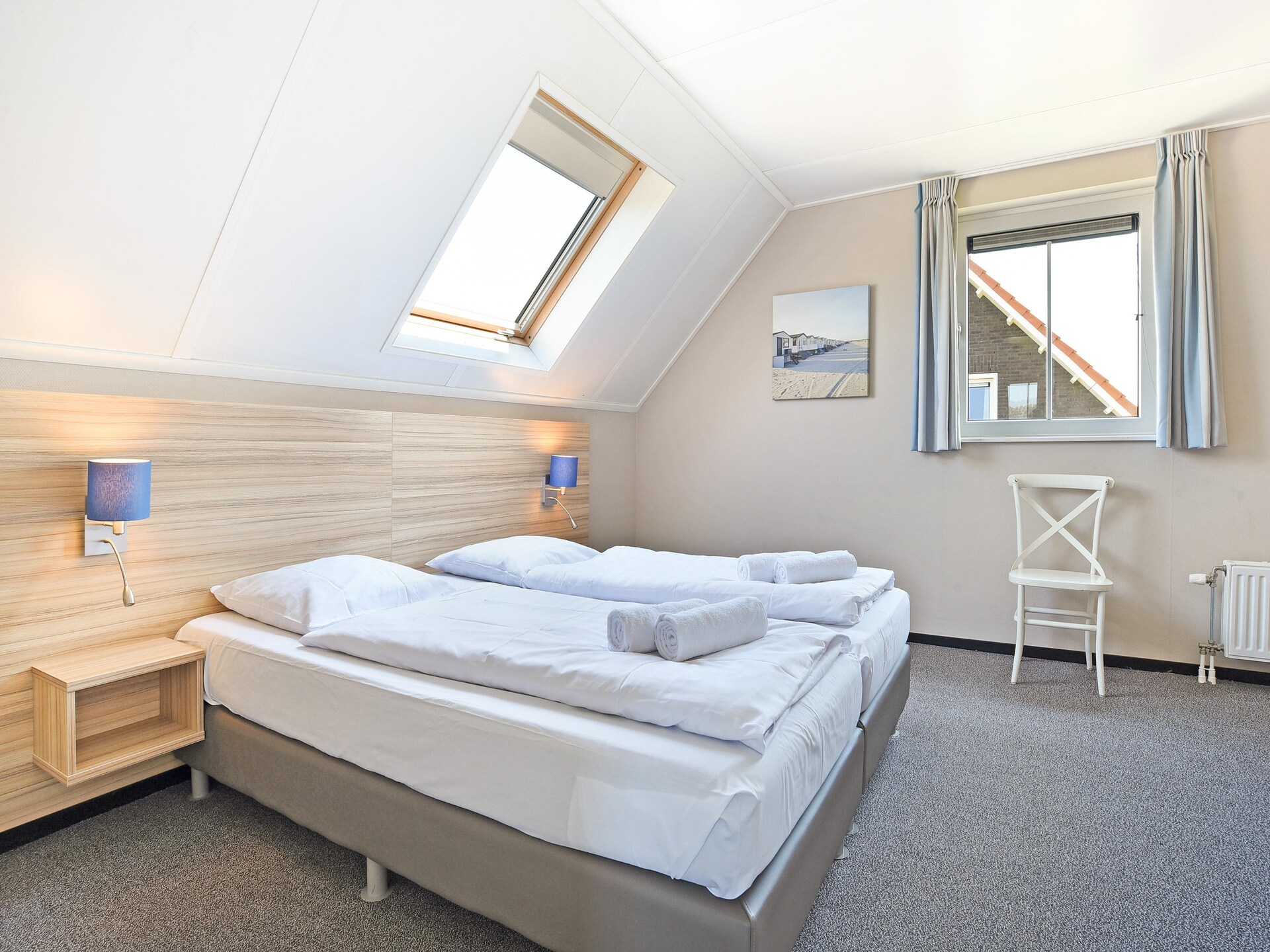 Luxe vrijstaand vakantiehuis met sauna op 700m van zee in Nieuwvliet - foto 18