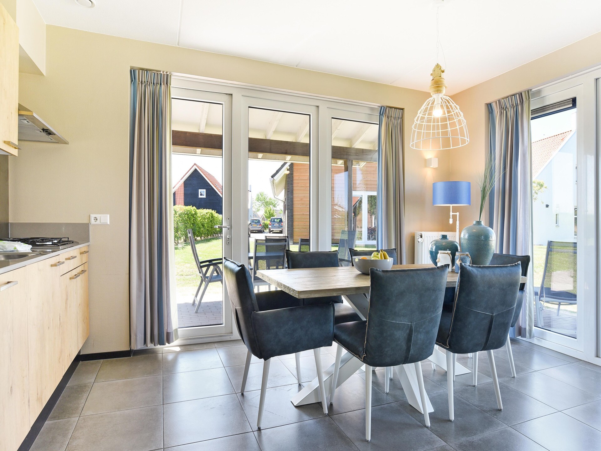 Luxe vrijstaand vakantiehuis met sauna op 700m van zee in Nieuwvliet - foto 15