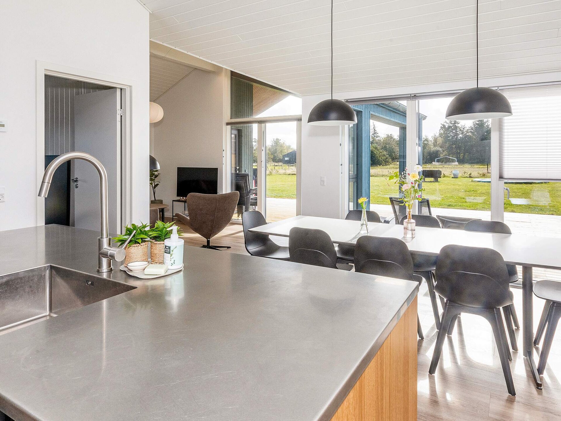 Op 500 m van zee: Modern vakantiehuis voor 8 personen in Ålbæk - foto 24