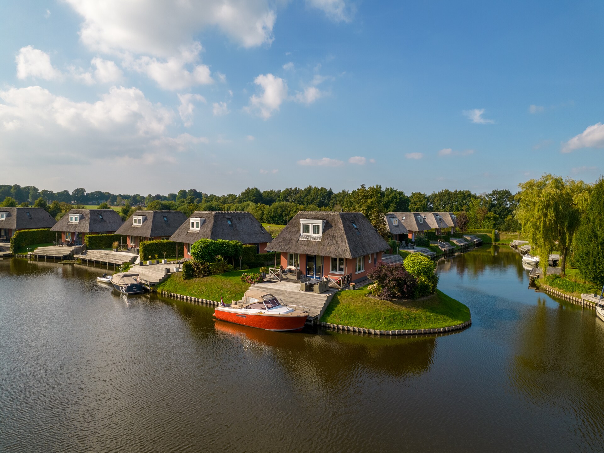 Vrijstaand vakantiehuis aan het water met sauna op Waterpark De Bloemert - foto 30
