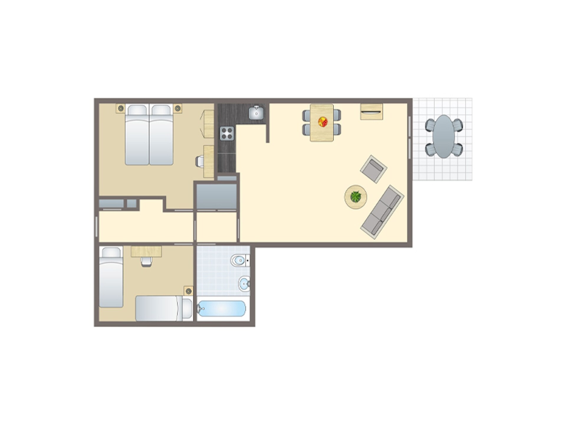 Gelijkvloers appartement aan het Grevelingenmeer in Brouwershaven - foto 11