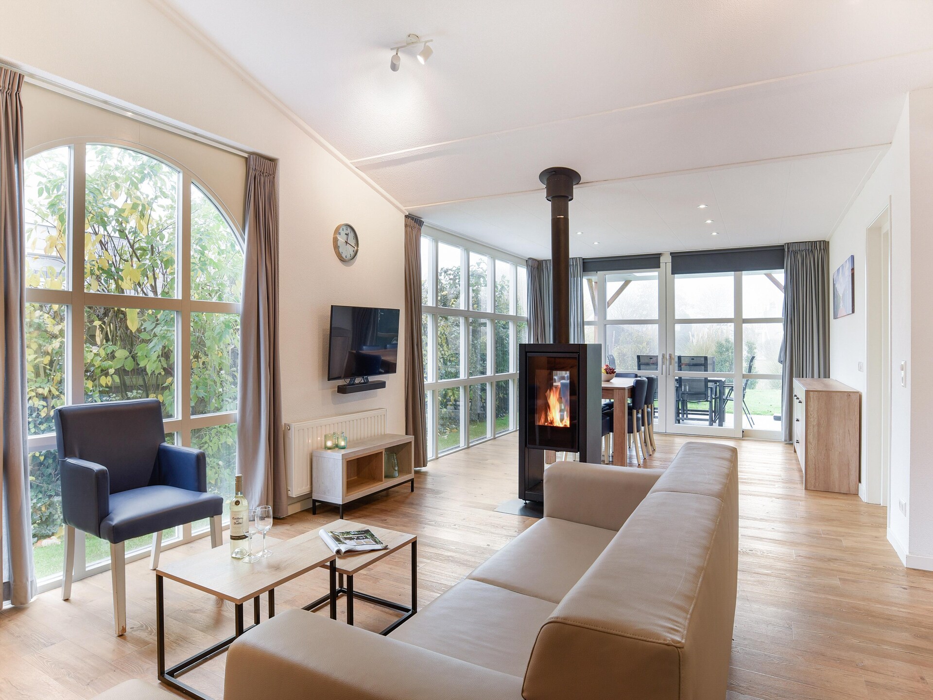 Vrijstaand vakantiehuis met sauna aan het Grevelingenmeer, 6 pers. - foto 4