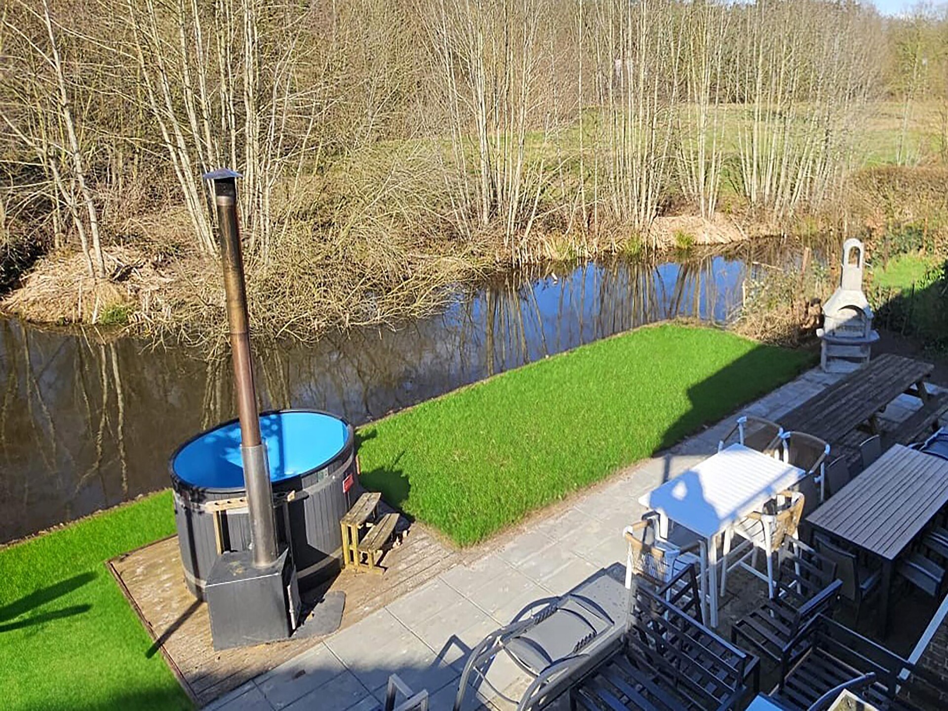 Ellersinghuis: wellnessvilla met hottub voor 18 pers. aan het water in Vlagtwedde - foto 28