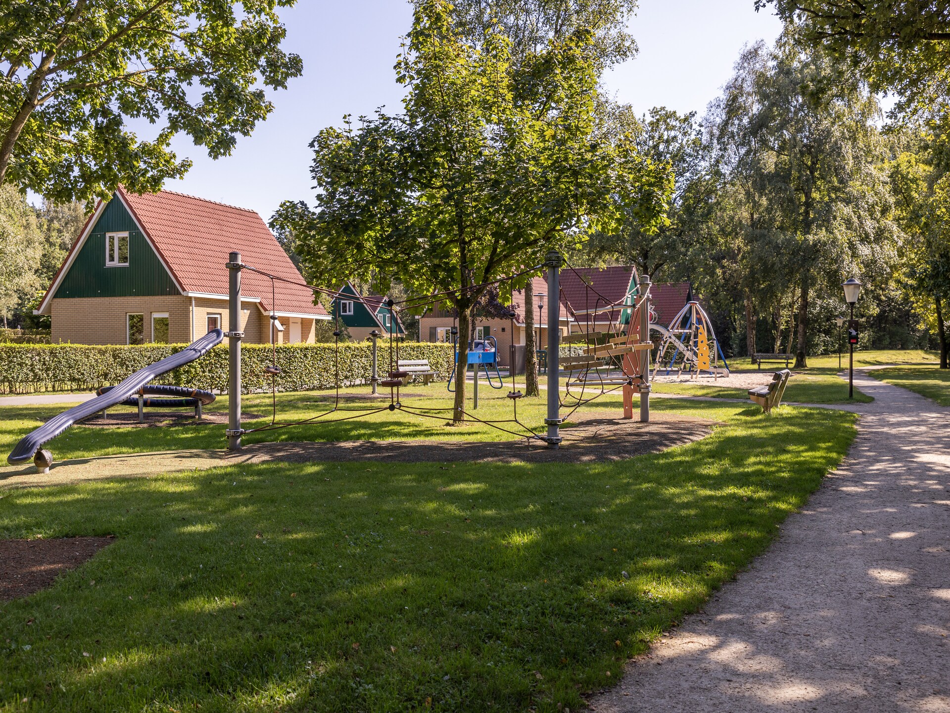 Vrijstaand vakantiehuis met sauna op groen park in Diessen - foto 20