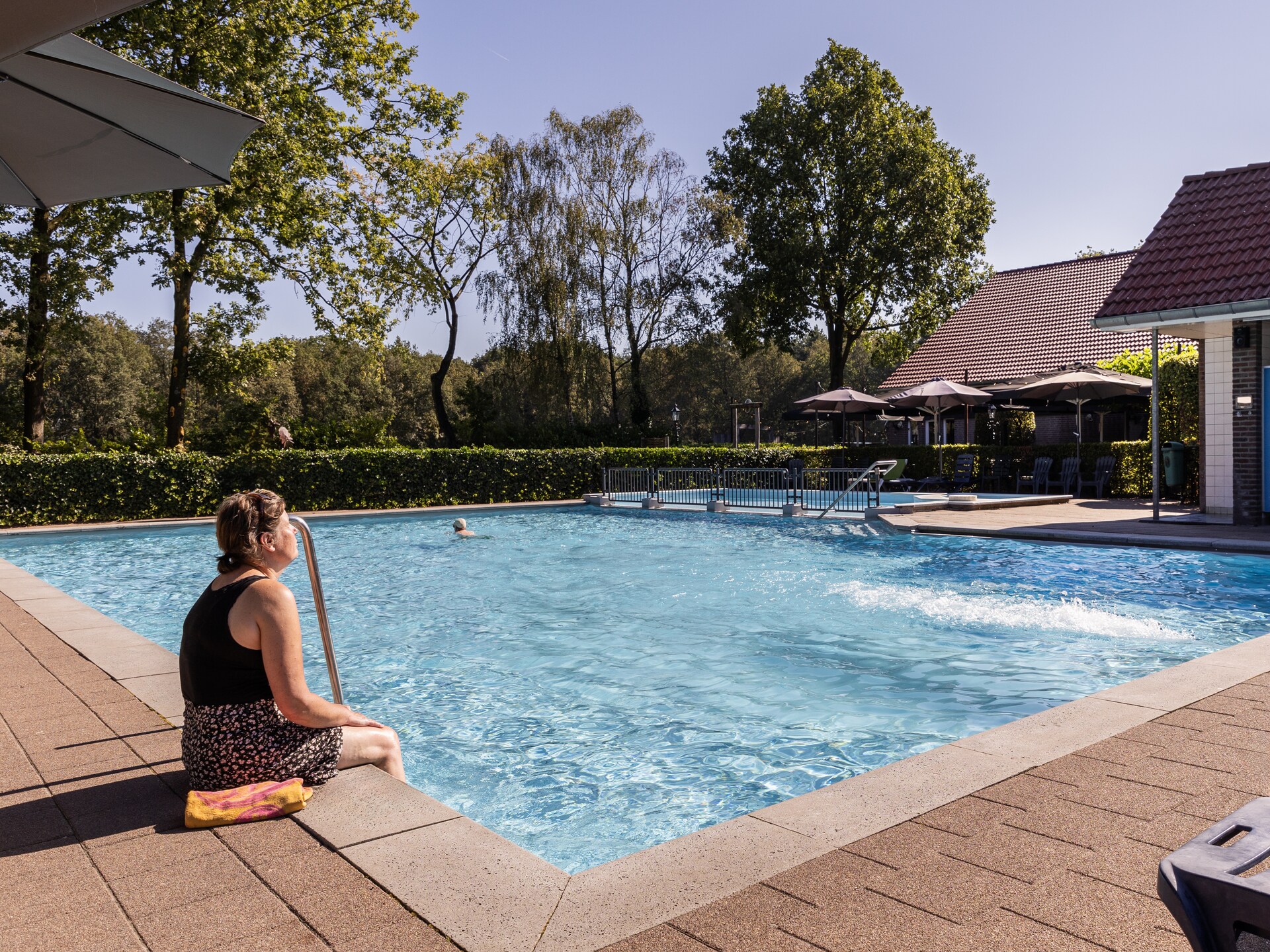 Vrijstaand vakantiehuis op groen park, nabij bos en golfbaan - foto 26