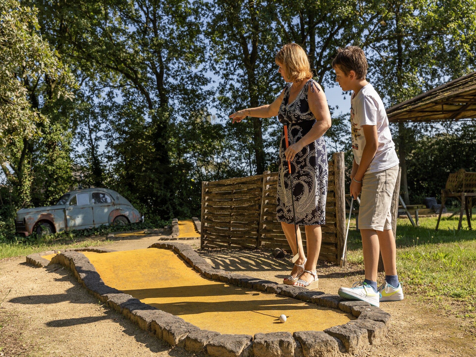 Vrijstaand boshuis met sauna op vakantiepark Parc Duc de Brabant - foto 16