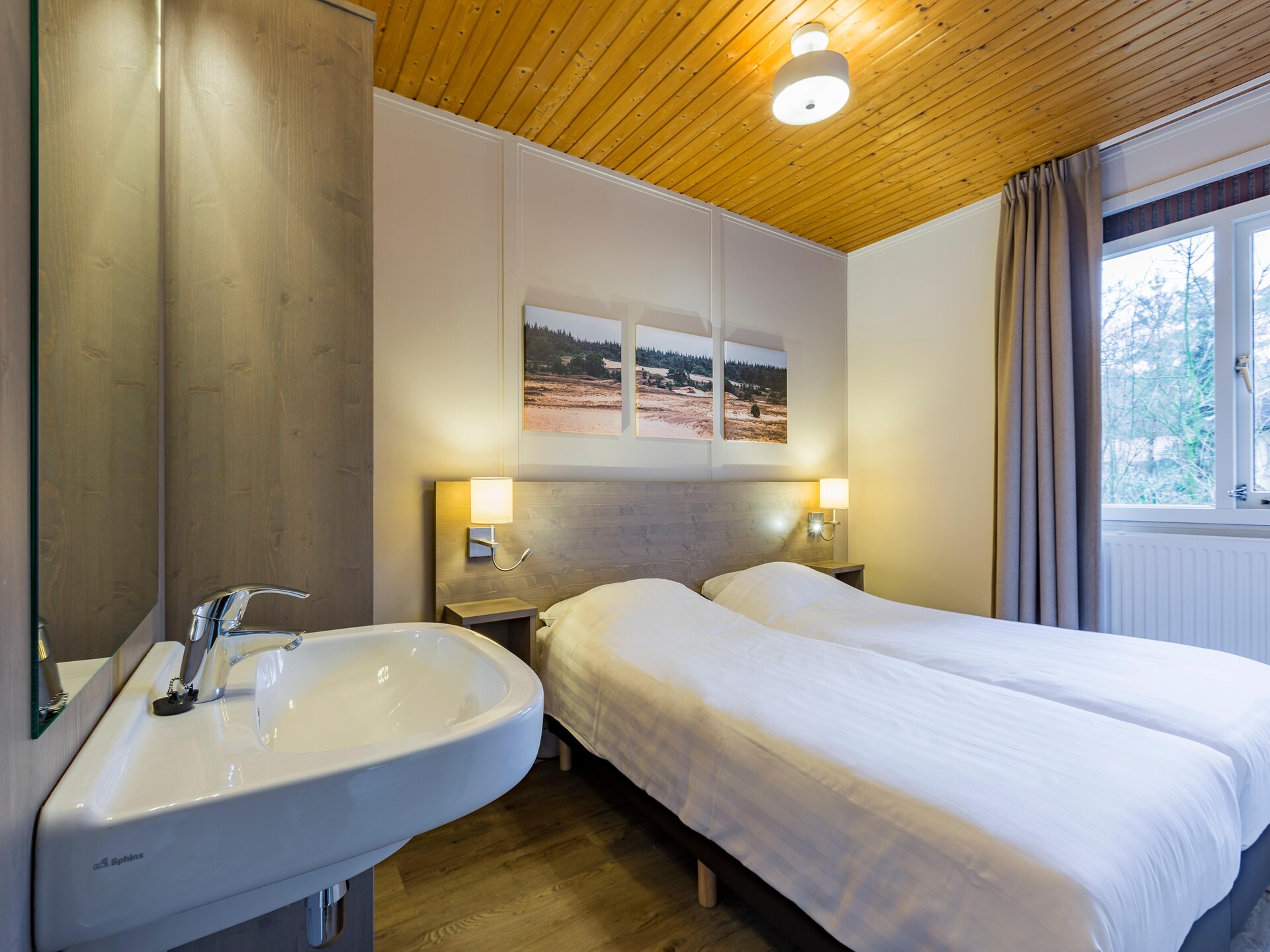 Groepsbungalow met 4 woningen op Veluws vakantiepark voor 16 personen - foto 8